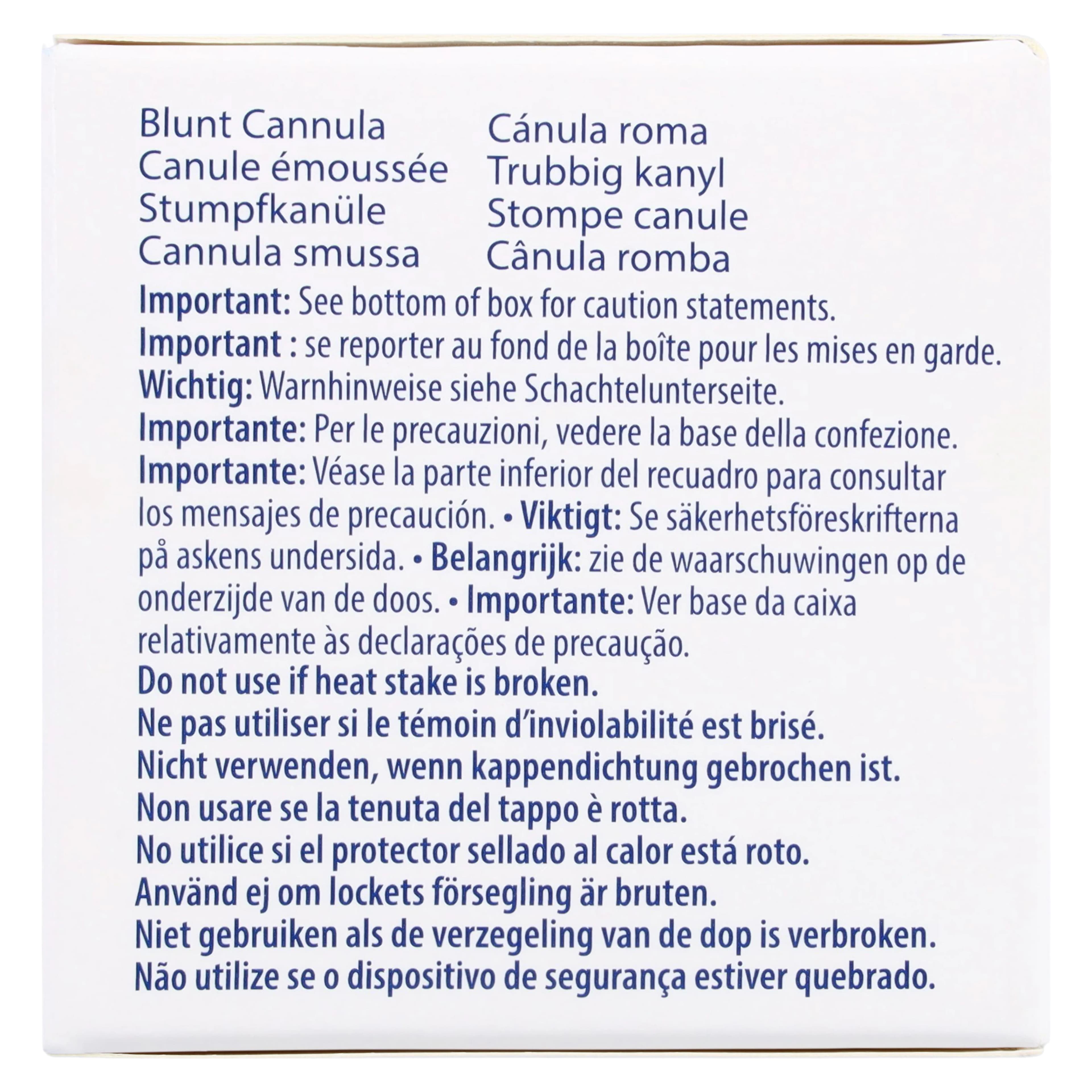 Monoject Endodontic Blunt Cannulas, 19 Gauge, 1-1/2" Length, Luer Lock, Stainless Steel, 25/Box, 8881202355 thumbnail 8