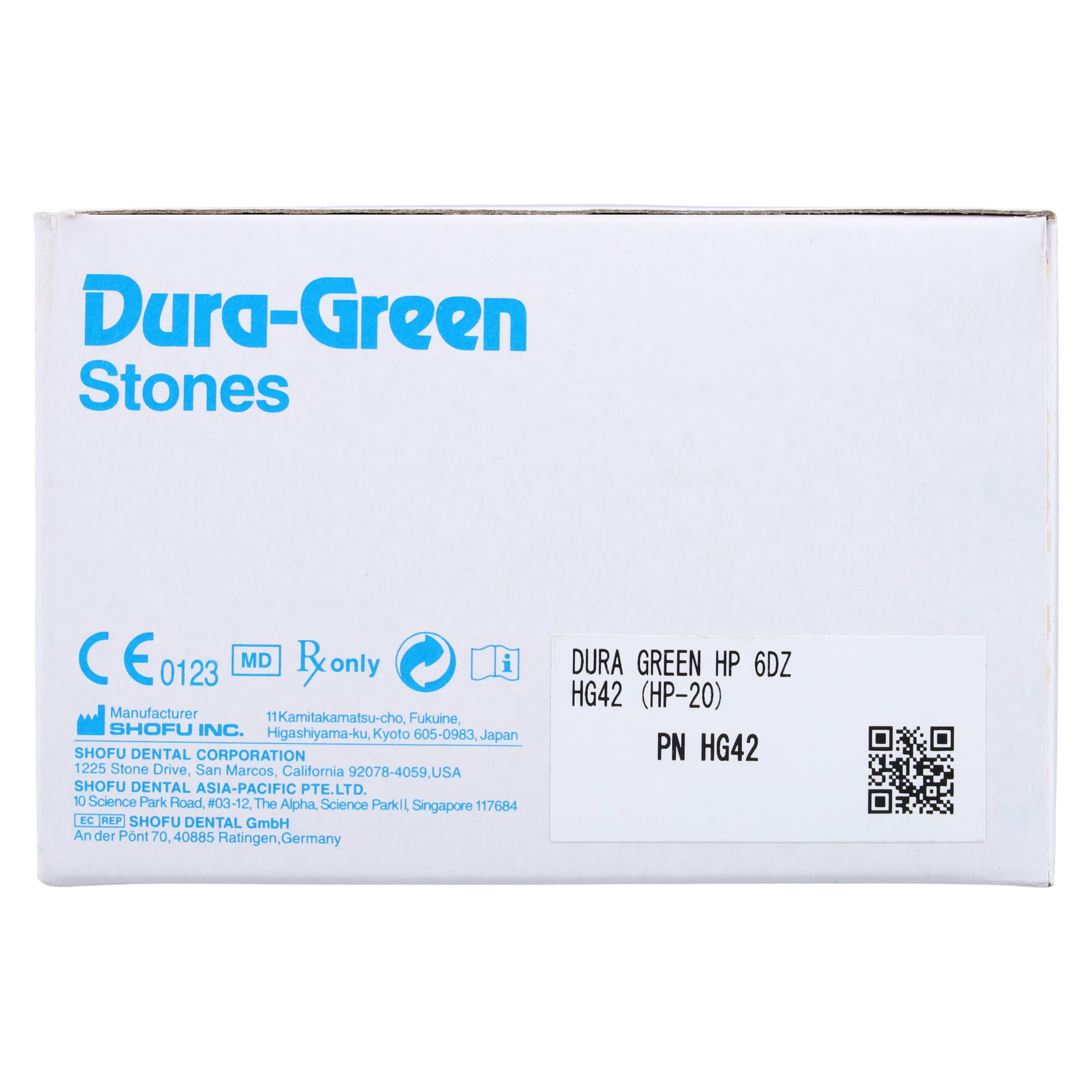 Shofu Dura-Green Stones, HP Handpiece, Tapered Cylinder TC4, ISO #040, Silicon Carbide, 72/Pk thumbnail 5