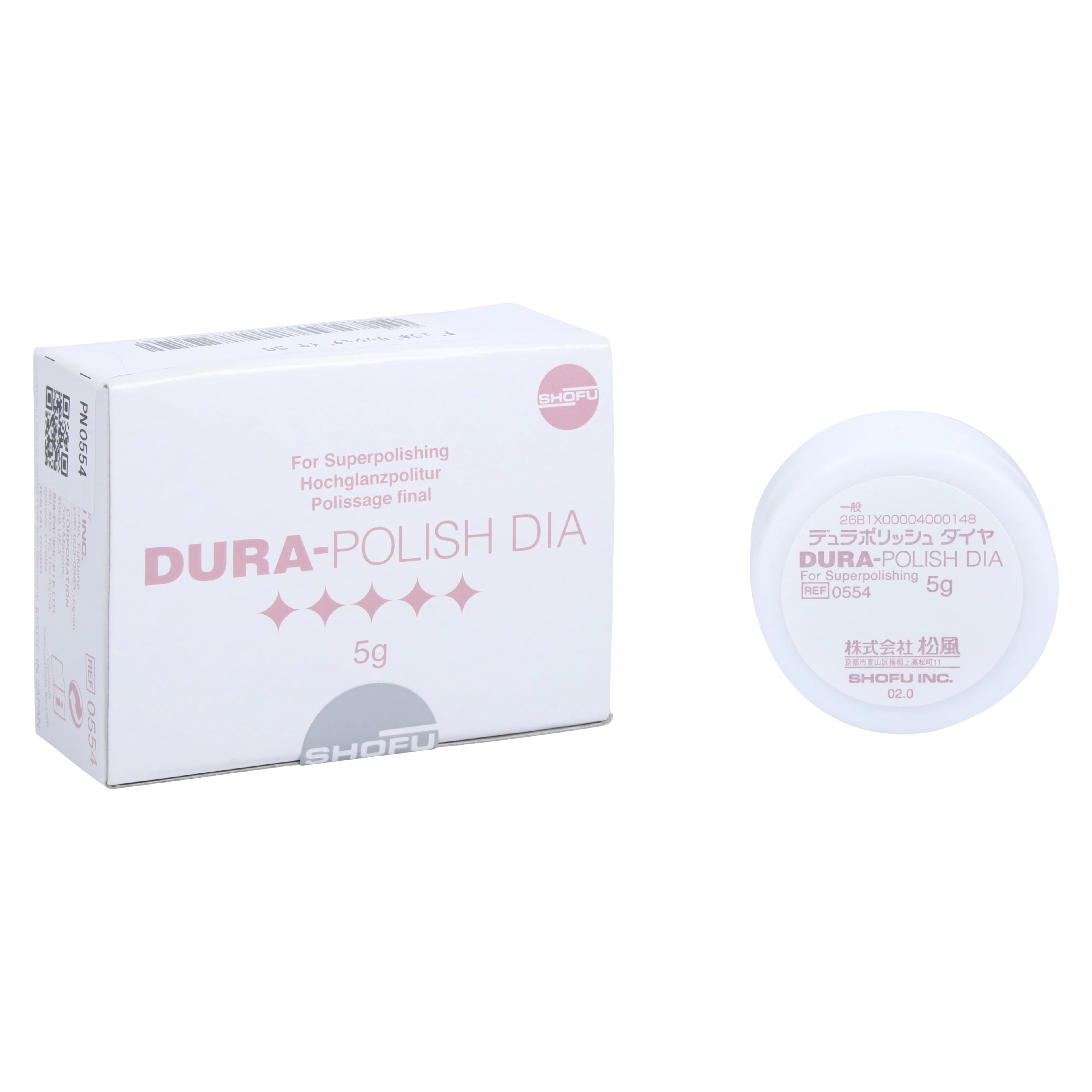 Shofu Dura-Polish Diamond Polishing Paste, 5 g Jar, 0554 - Dura-Polish Diamond 5G, 0554 - Image 1