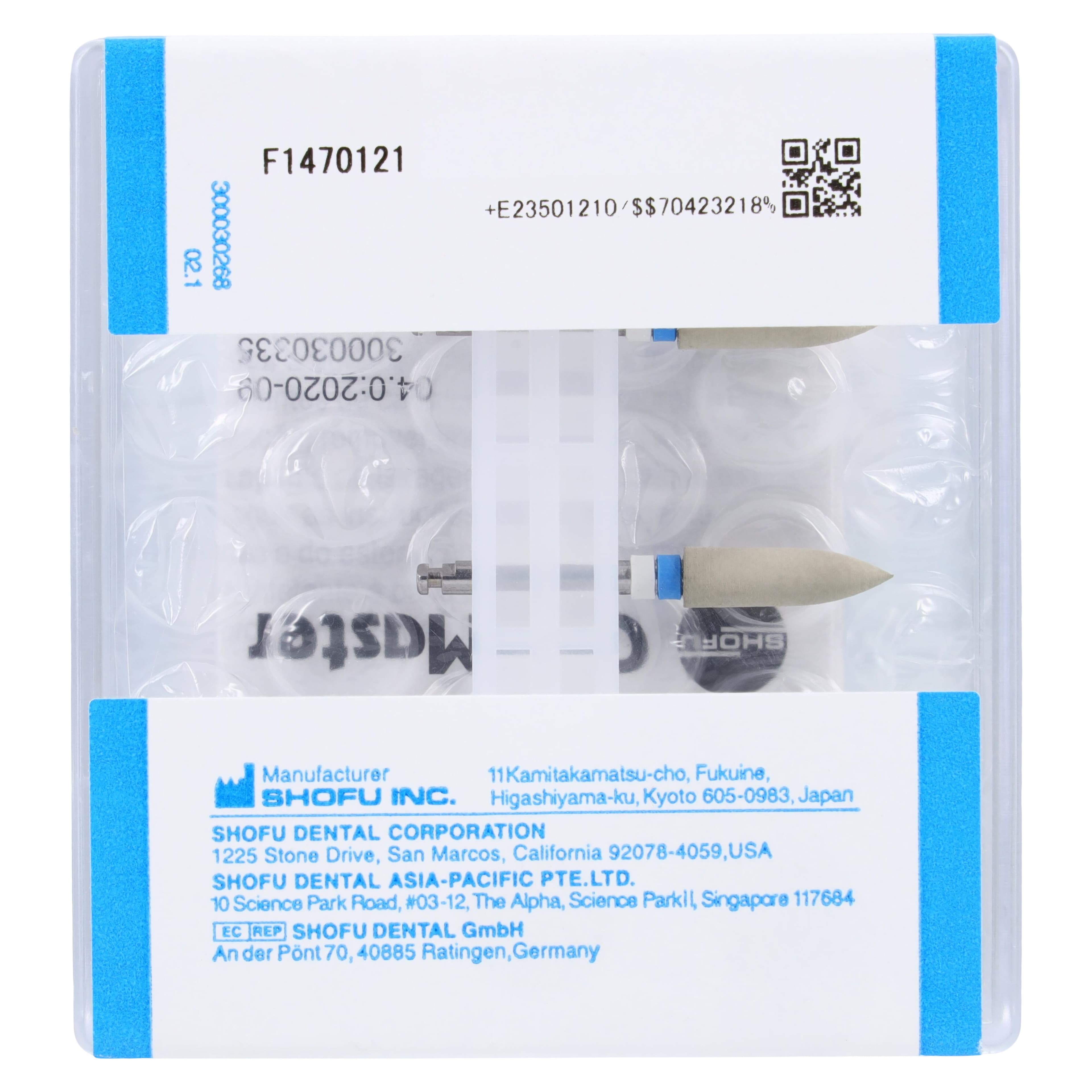 CeraMaster CA Bullet Diamond-Impregnated Polishers, Regular Grit, #040, 3/Pkg, 0121 thumbnail 2