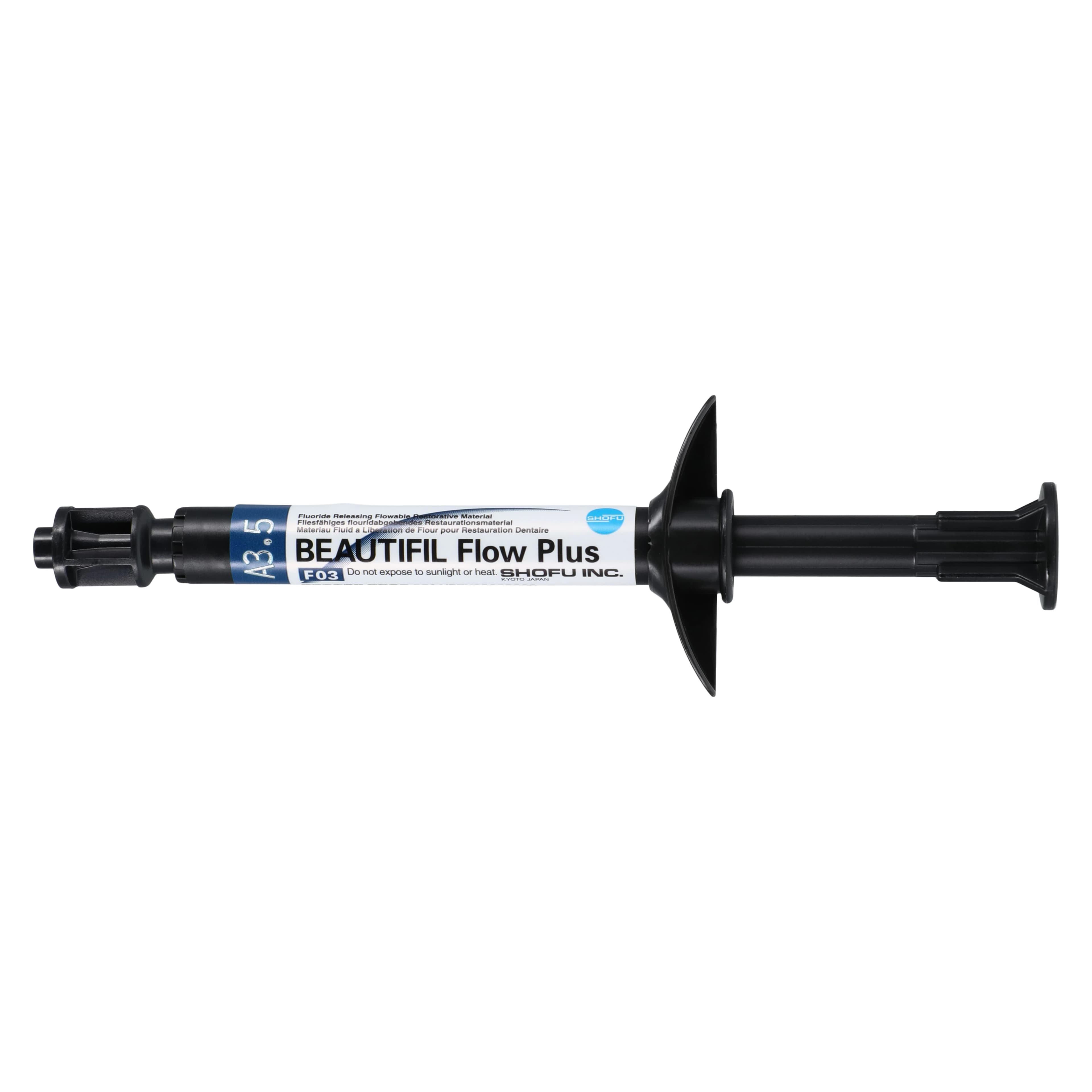 Beautifil Flow Plus F03 Low Flow Hybrid Restorative, A3.5, 2.2 g Syringe Refill, 2017 thumbnail 2