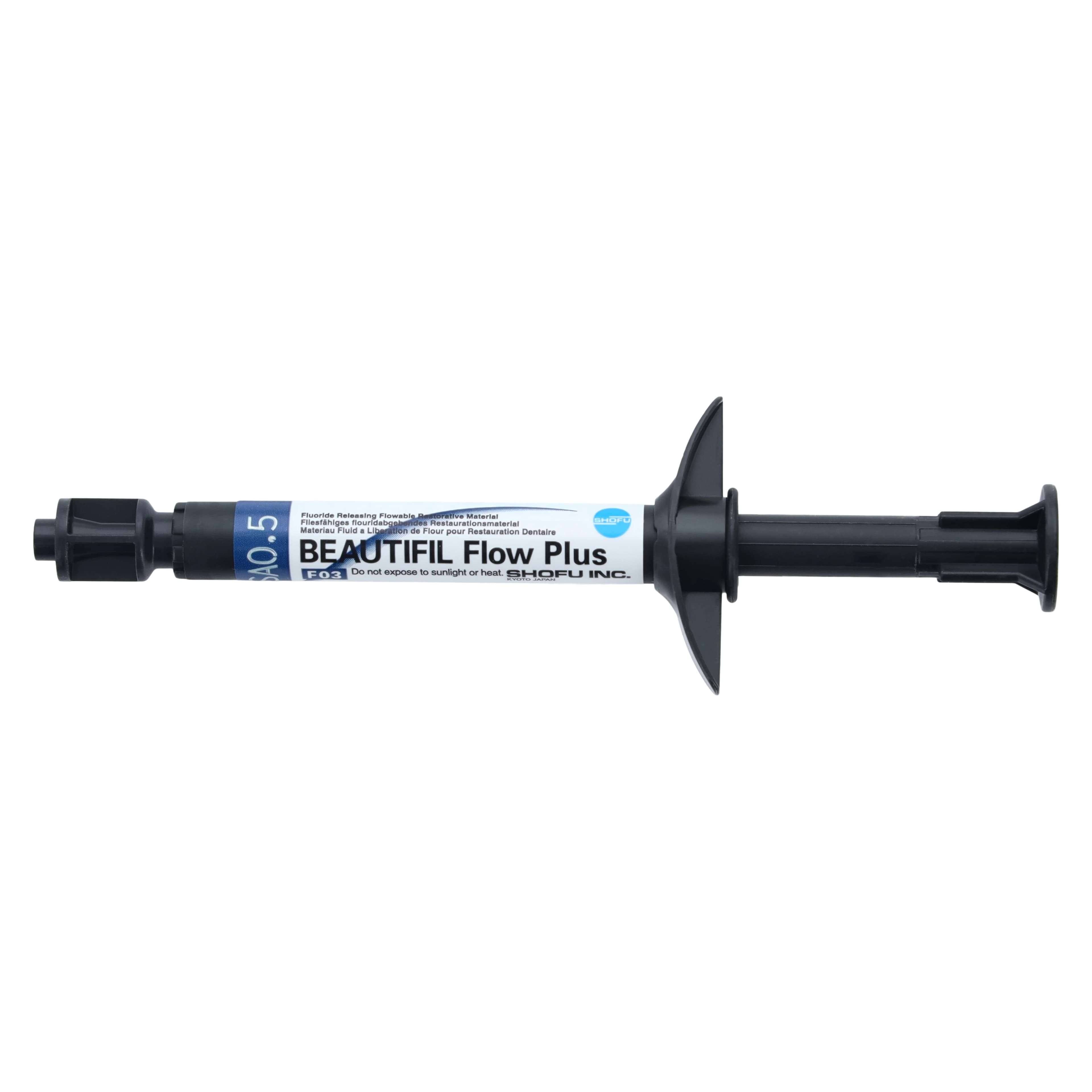 Beautifil Flow Plus F03 Low Flow Hybrid Restorative Composite, A0.5, 2.2 g Syringe Refill, 2013 thumbnail 3
