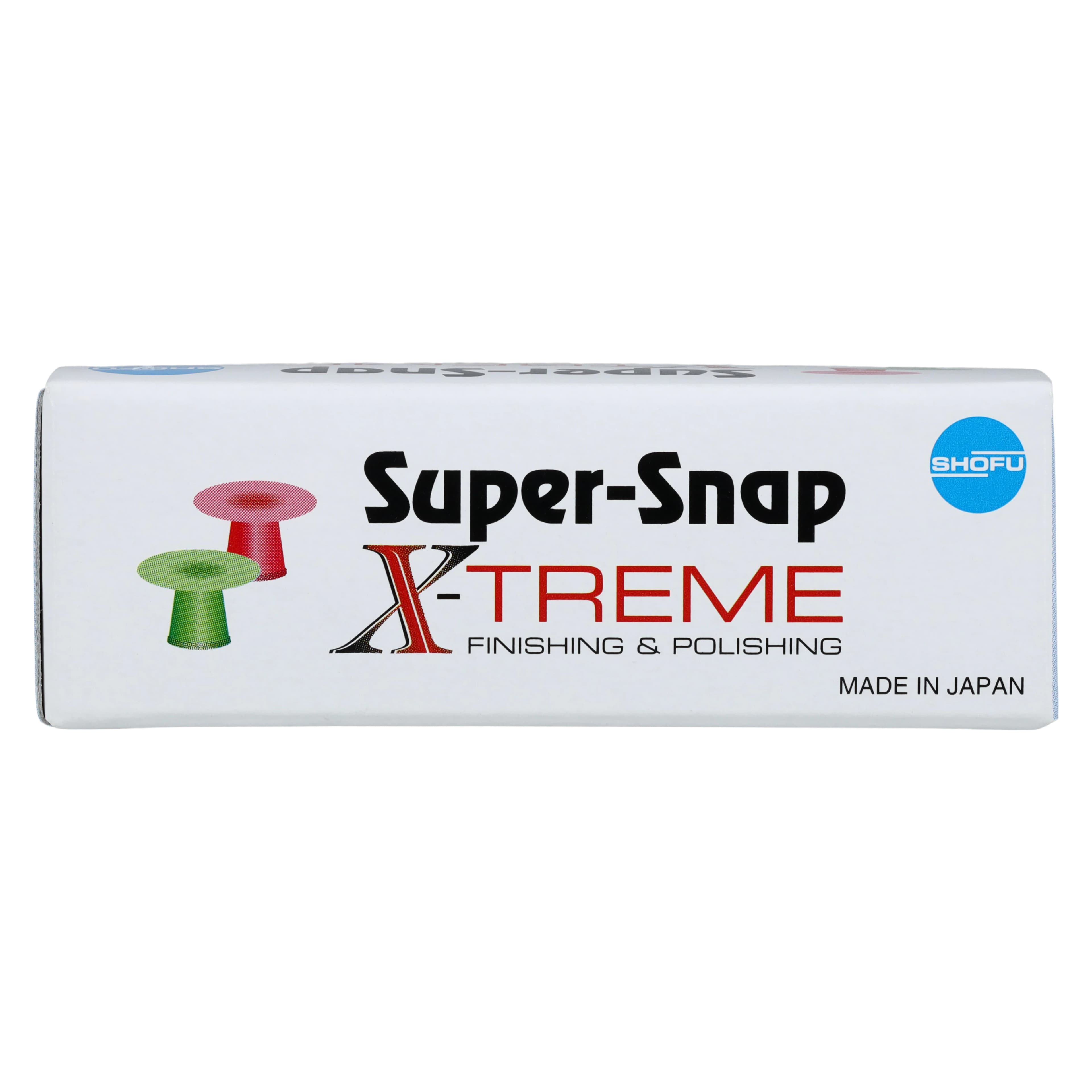 Super-Snap X-Treme Super-Polishing Disks, Mini, 8 mm, Super Fine, Red, Double-Sided, 50/Box, L532 thumbnail 5