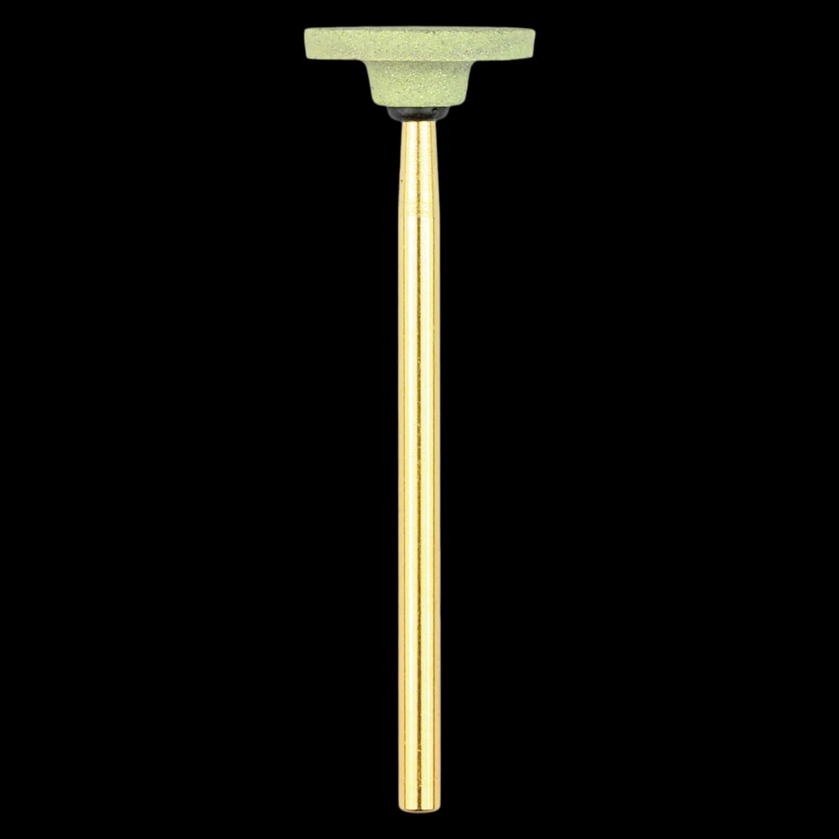 Shofu Dura-Green DIA Stone, WH6 Wheel, HP (Straight Handpiece), ISO #130, 2/Pk - Dura-Green DIA Stones - HP - WH6 - Image 1