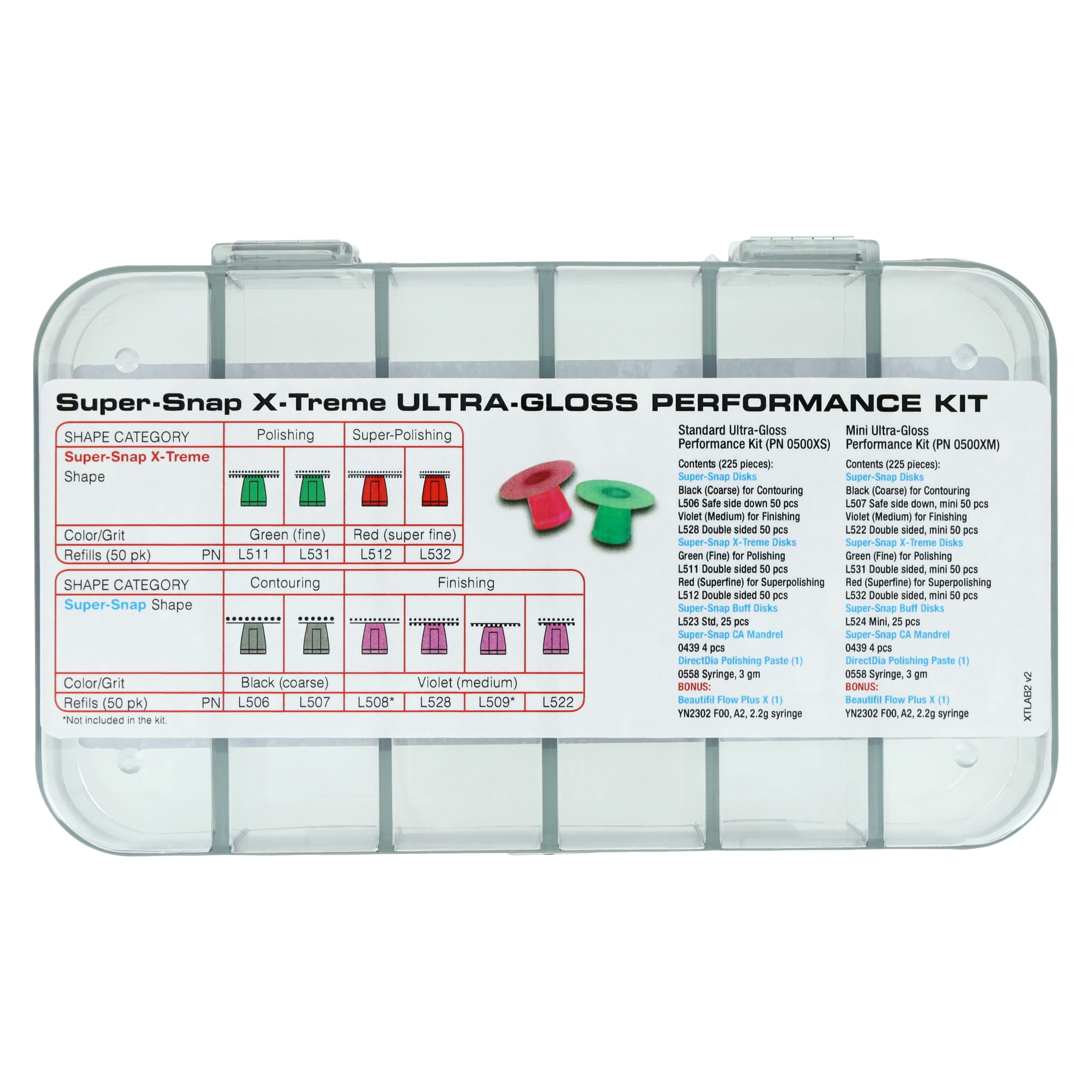Super-Snap X-Treme Ultra-Gloss Performance Mini Disk Kit, 8 mm, 0500XM thumbnail 8