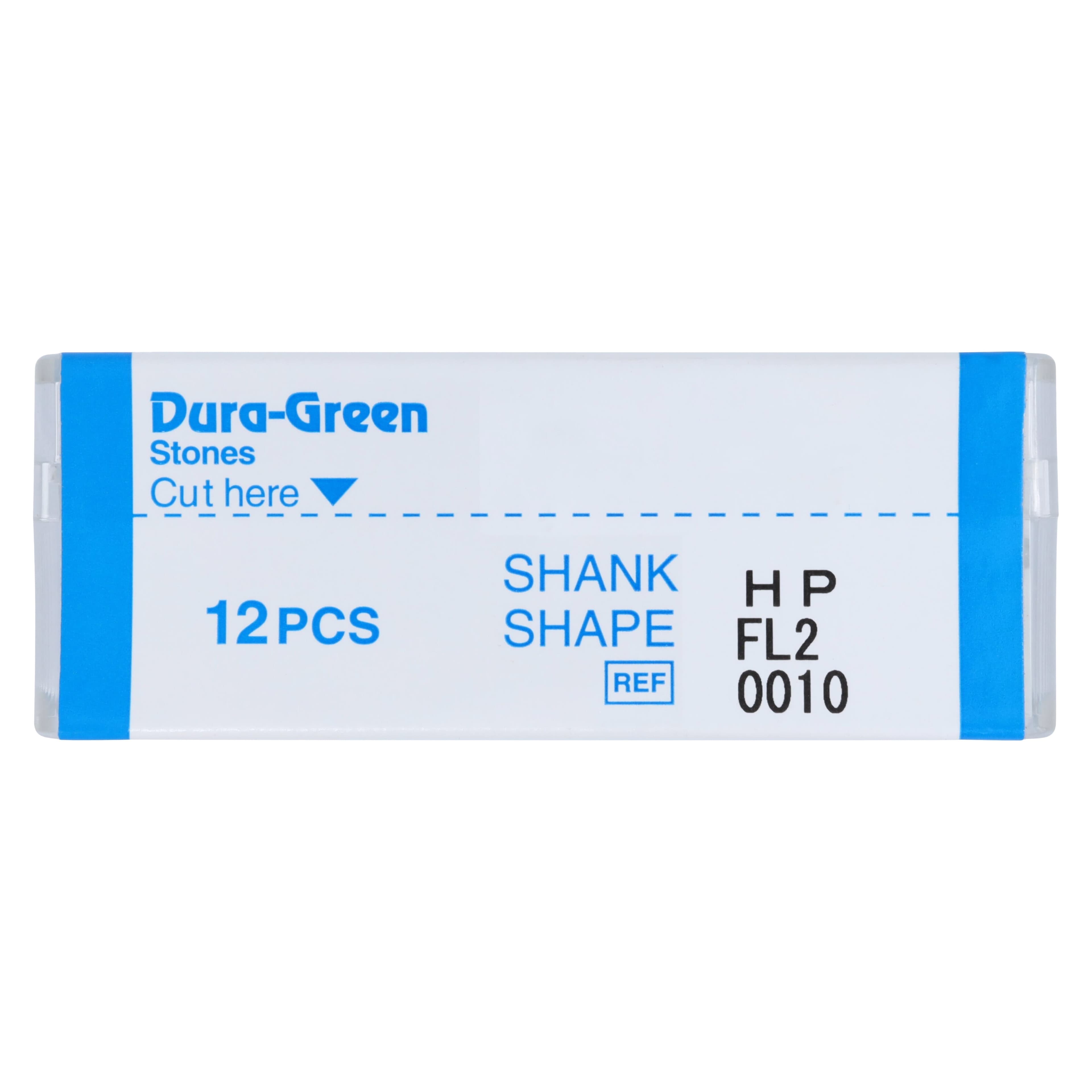 Dura-Green Stones, HP, Flame FL2, ISO #025, Green, 12/Pkg, 0010 thumbnail 3