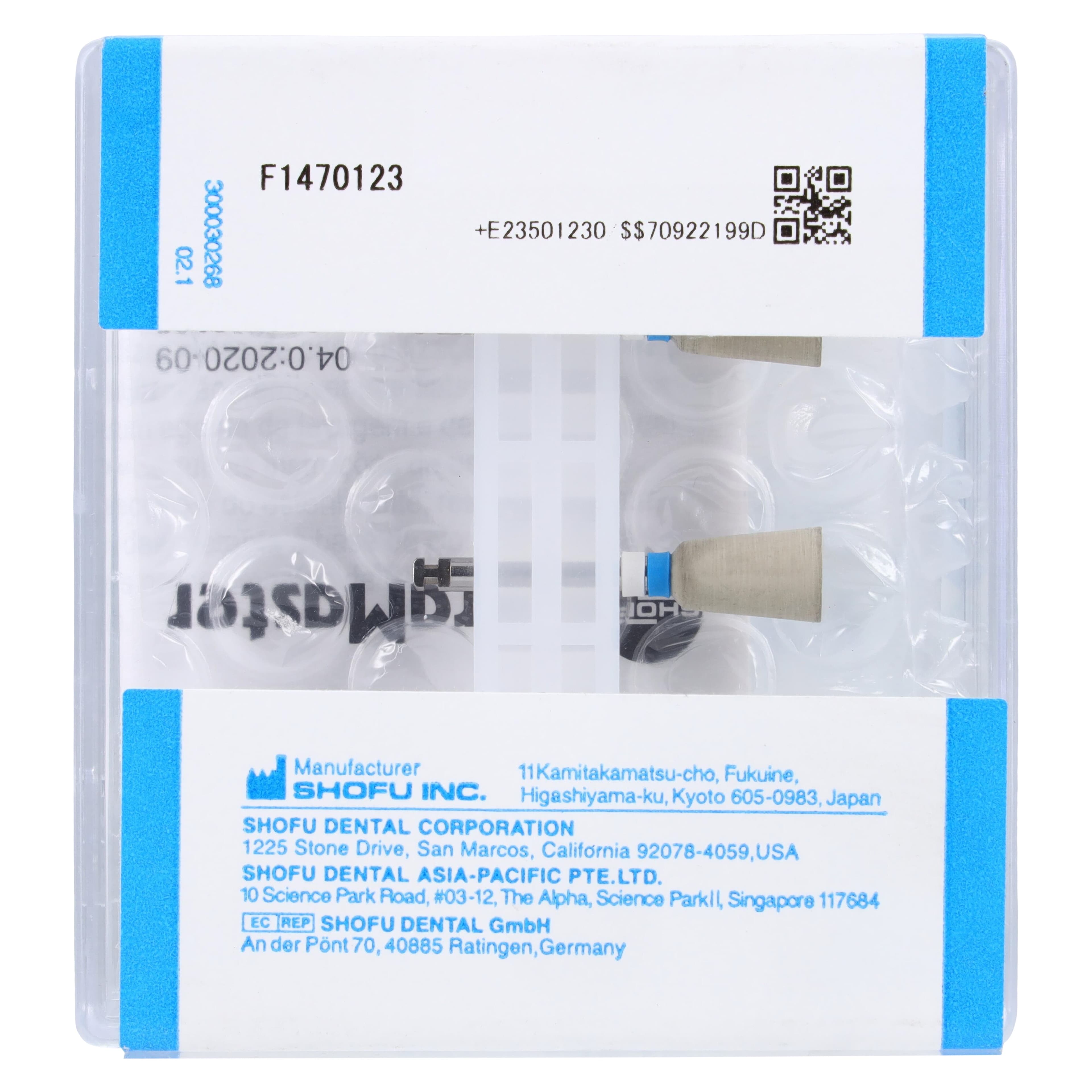 Shofu CeraMaster CA Cup Diamond-Impregnated Silicone Polishers, Regular Grit, Contra Angle, 3/Pkg, 0123 thumbnail 2