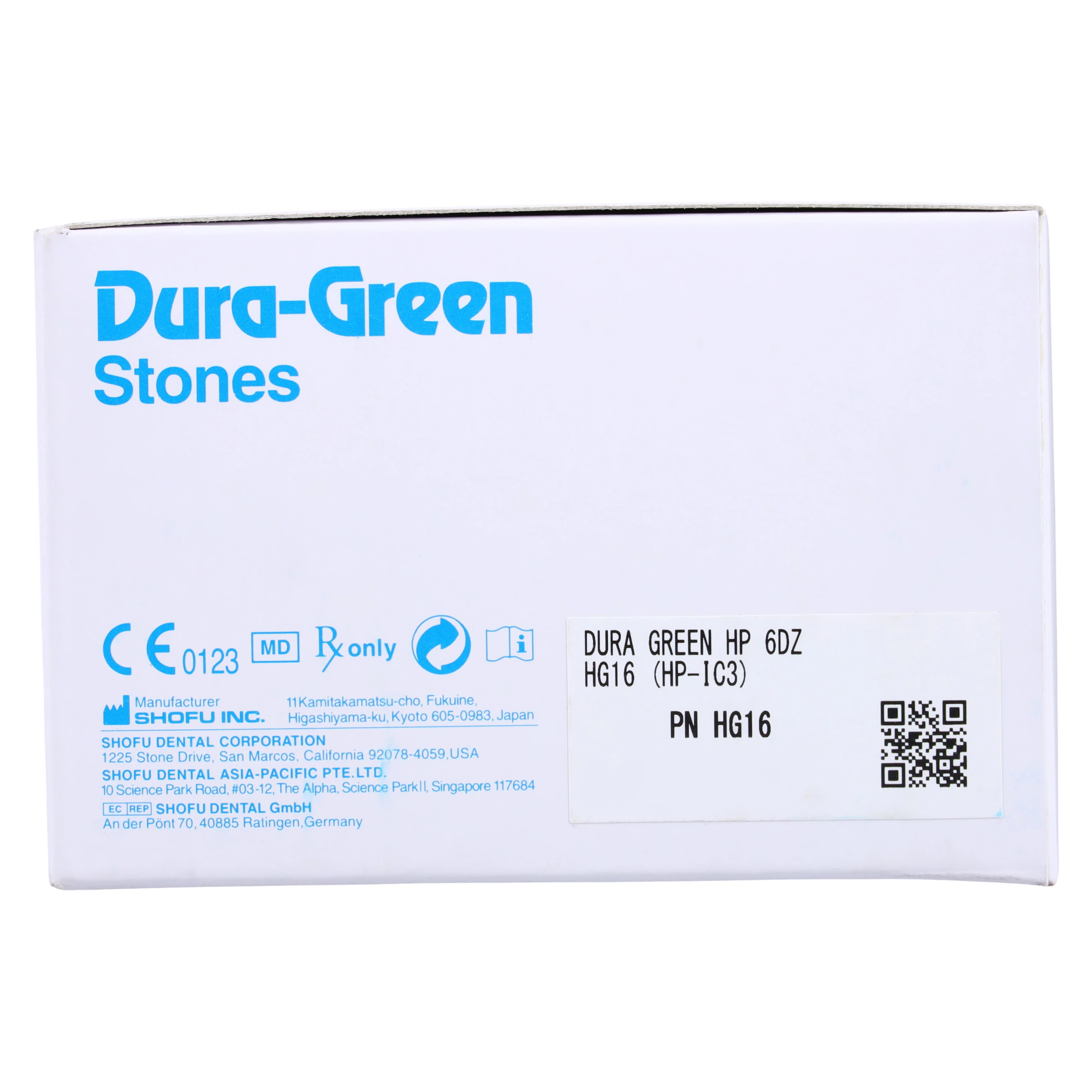 Shofu Dura-Green Stones, HP (Handpiece), Inverted Cone IC3, ISO #050, Silicon Carbide, 72/Pk thumbnail 5