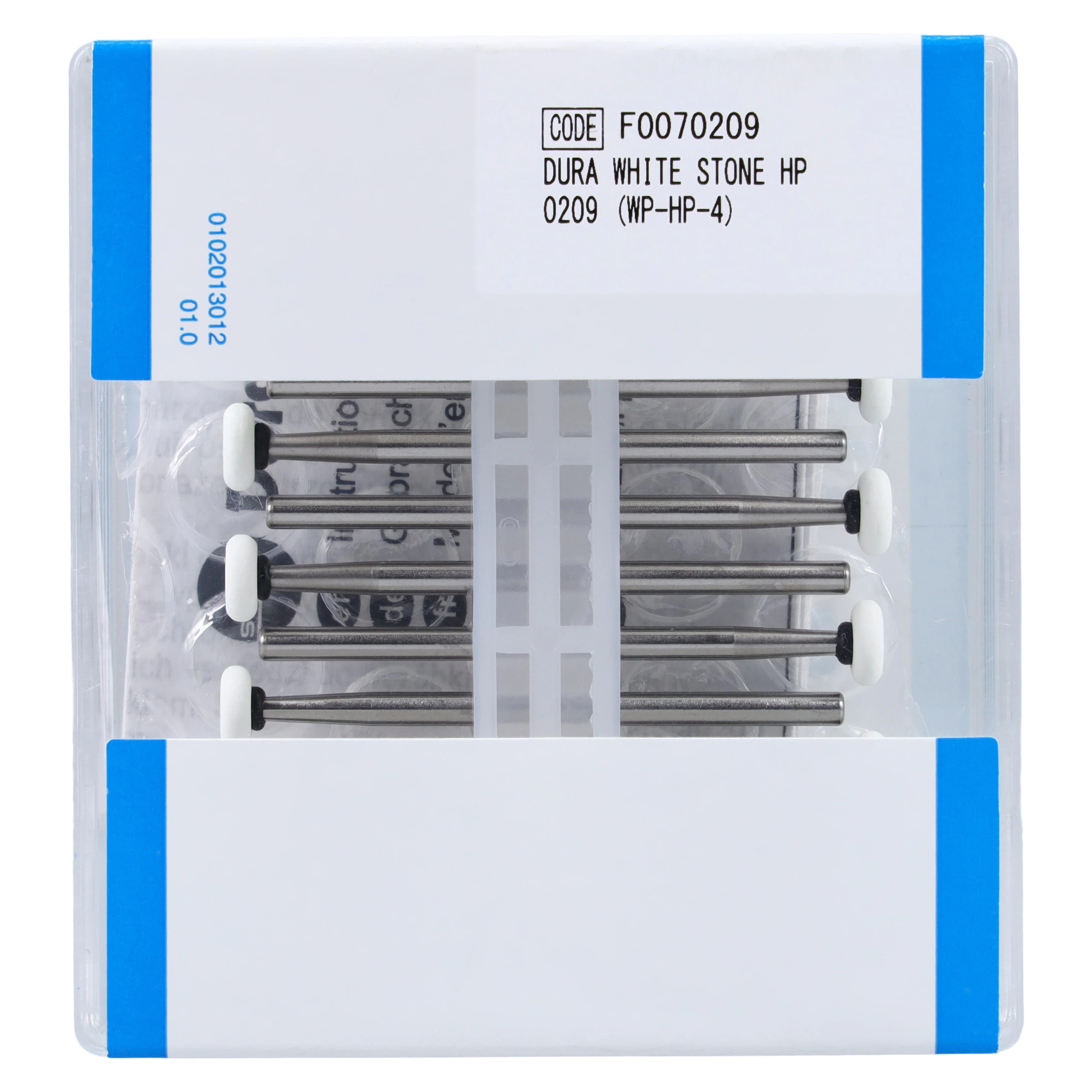Shofu Dura-White Stones, HP (Straight Handpiece), RE1 Round Edge, White, 12/Pk, 0209 thumbnail 2