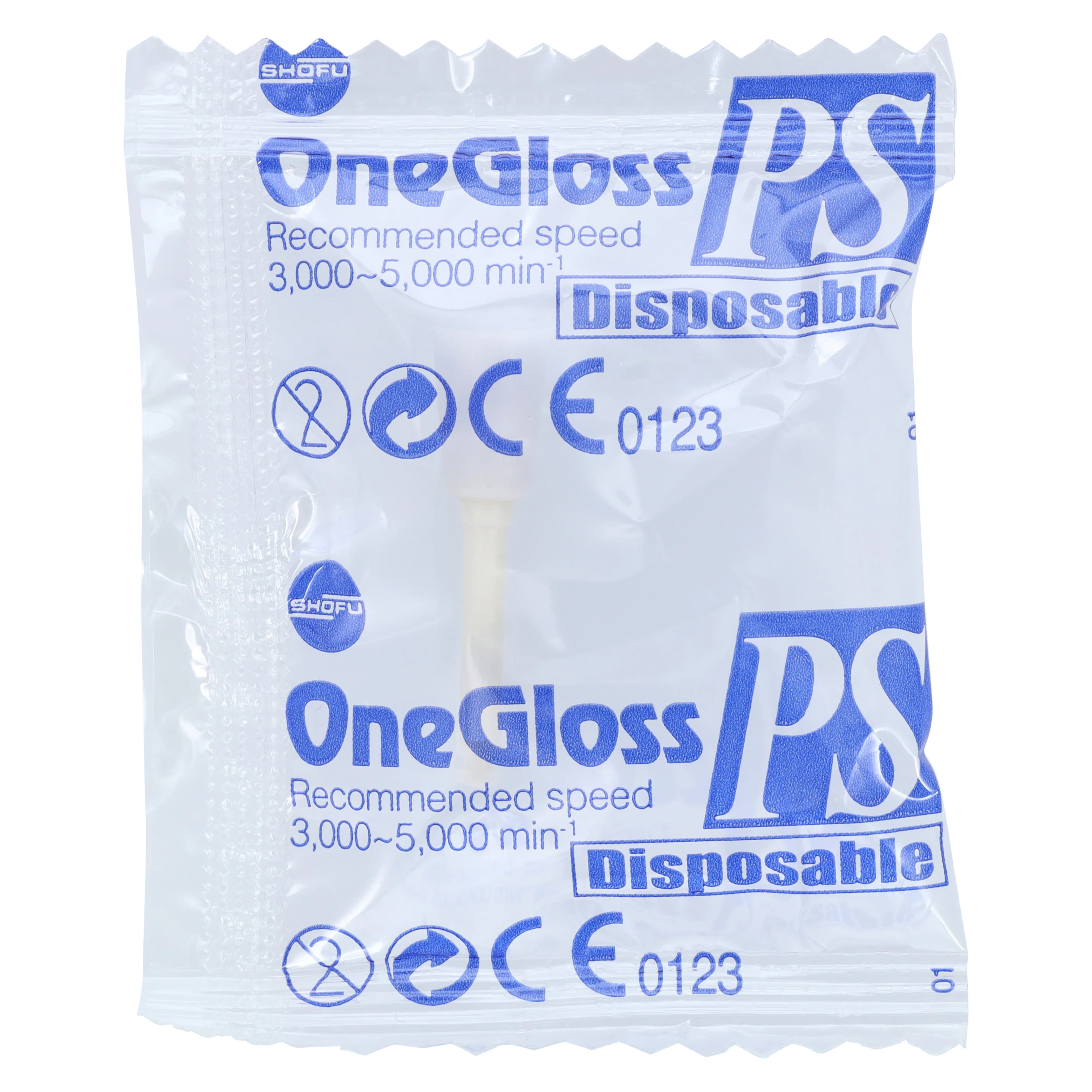 Shofu OneGloss PS Disposable Aluminum Oxide Composite Polishing Cup, CA Shank, #060, Refill, 50/Pk, 0176 thumbnail 4