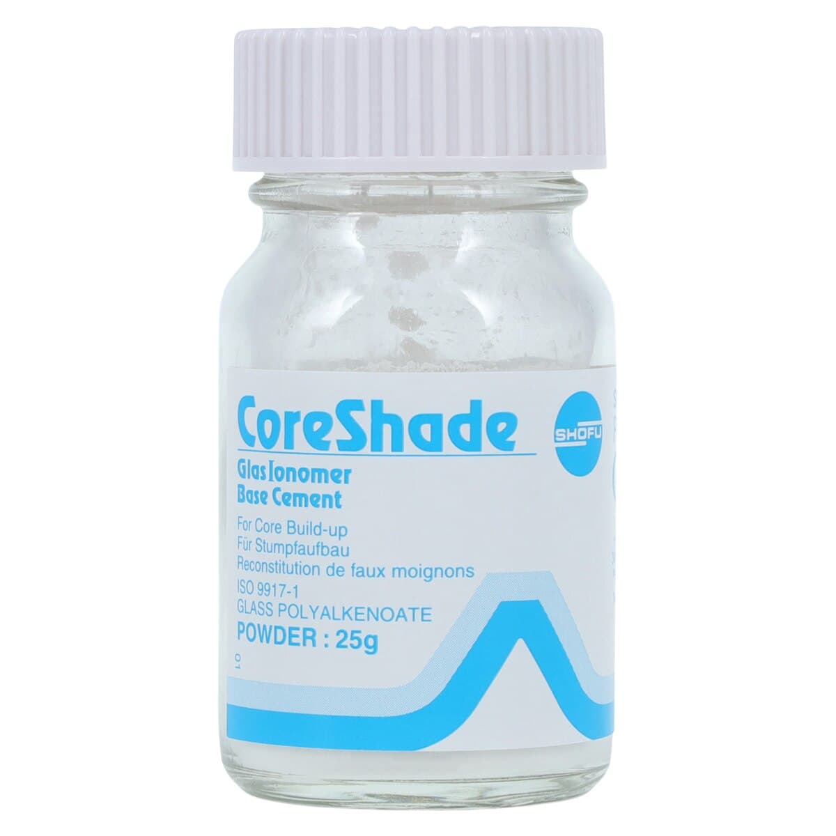 CoreShade GlasIonomer Base Cement Professional Kit, Gray, 25 g Powder & 10 mL Liquid, 1/Pk, 1115 thumbnail 3