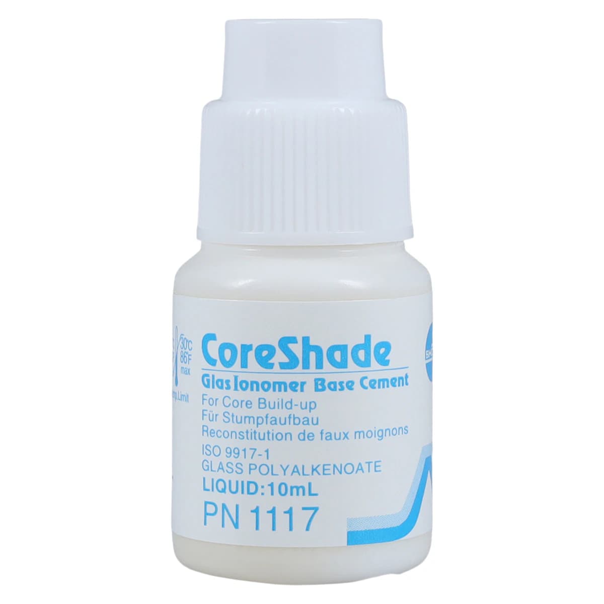 CoreShade GlasIonomer Base Cement Professional Kit, Gray, 25 g Powder & 10 mL Liquid, 1/Pk, 1115 thumbnail 6