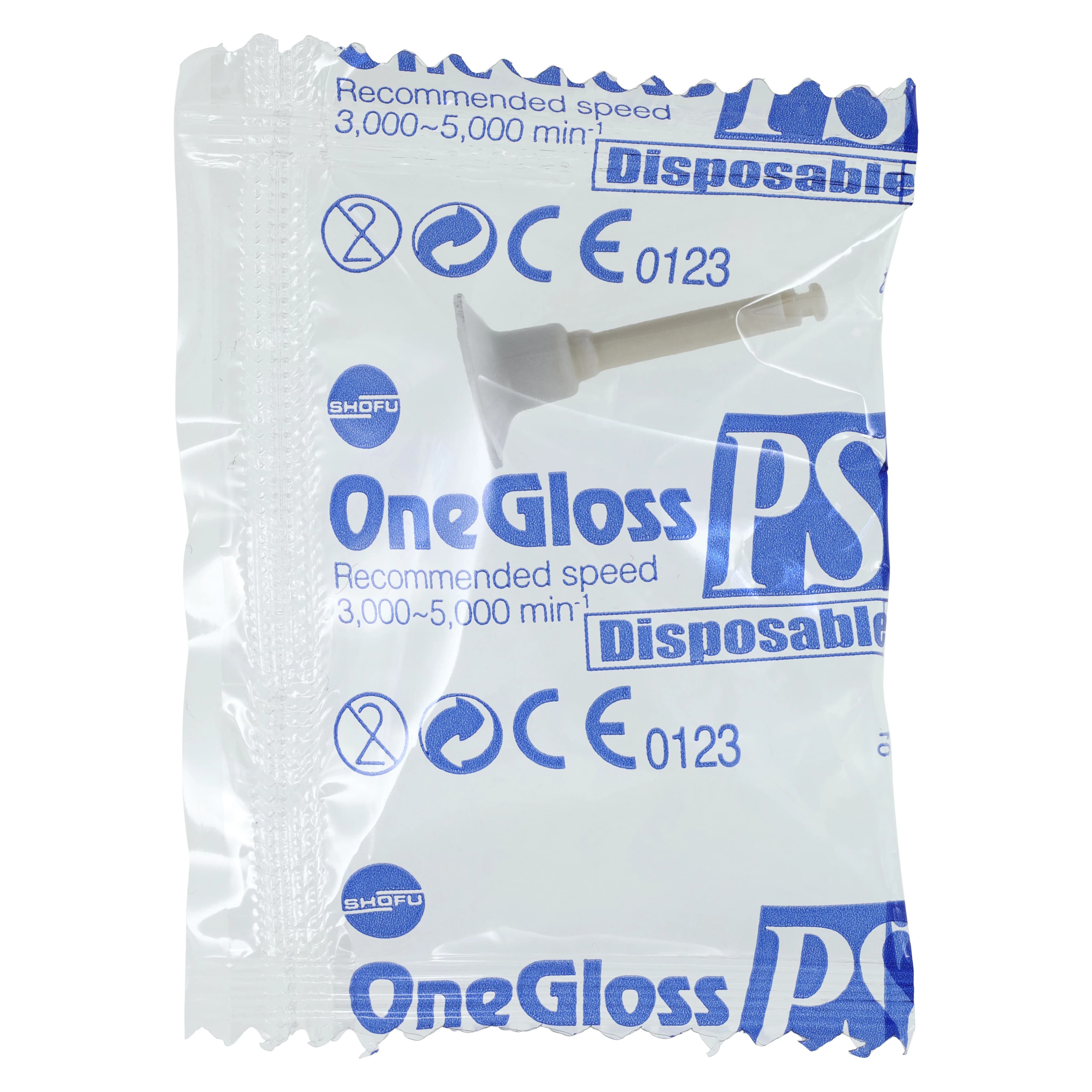 OneGloss PS Inverted Cone (IC) Composite Finishing & Polishing Refill, RA/CA Plastic Shank, 50/Box, 0178 thumbnail 2