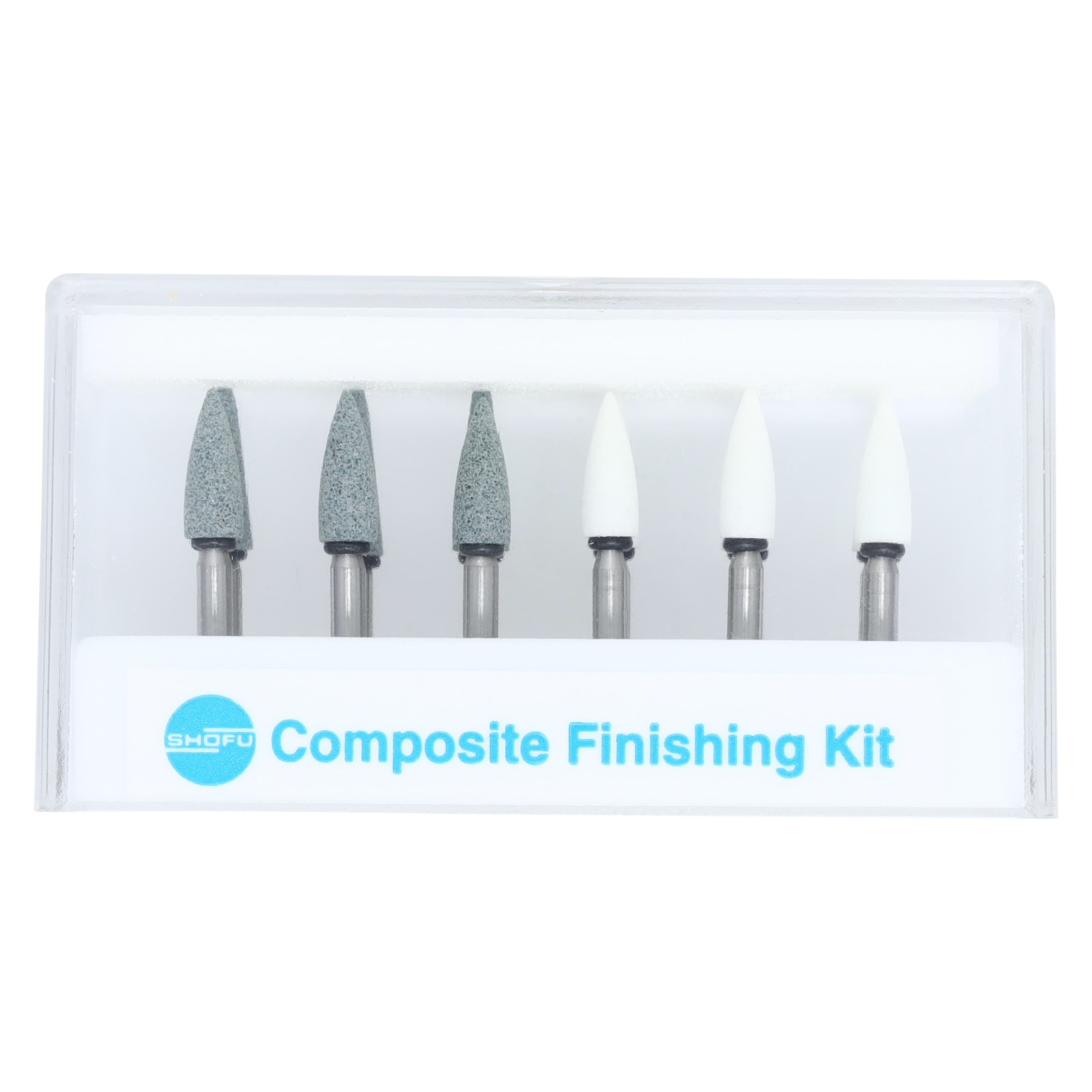 Shofu CompoSite Composite Finishing Kit, FG Shank, Classic Plastic Block, 12 Stones/Pk, 0302 thumbnail 3