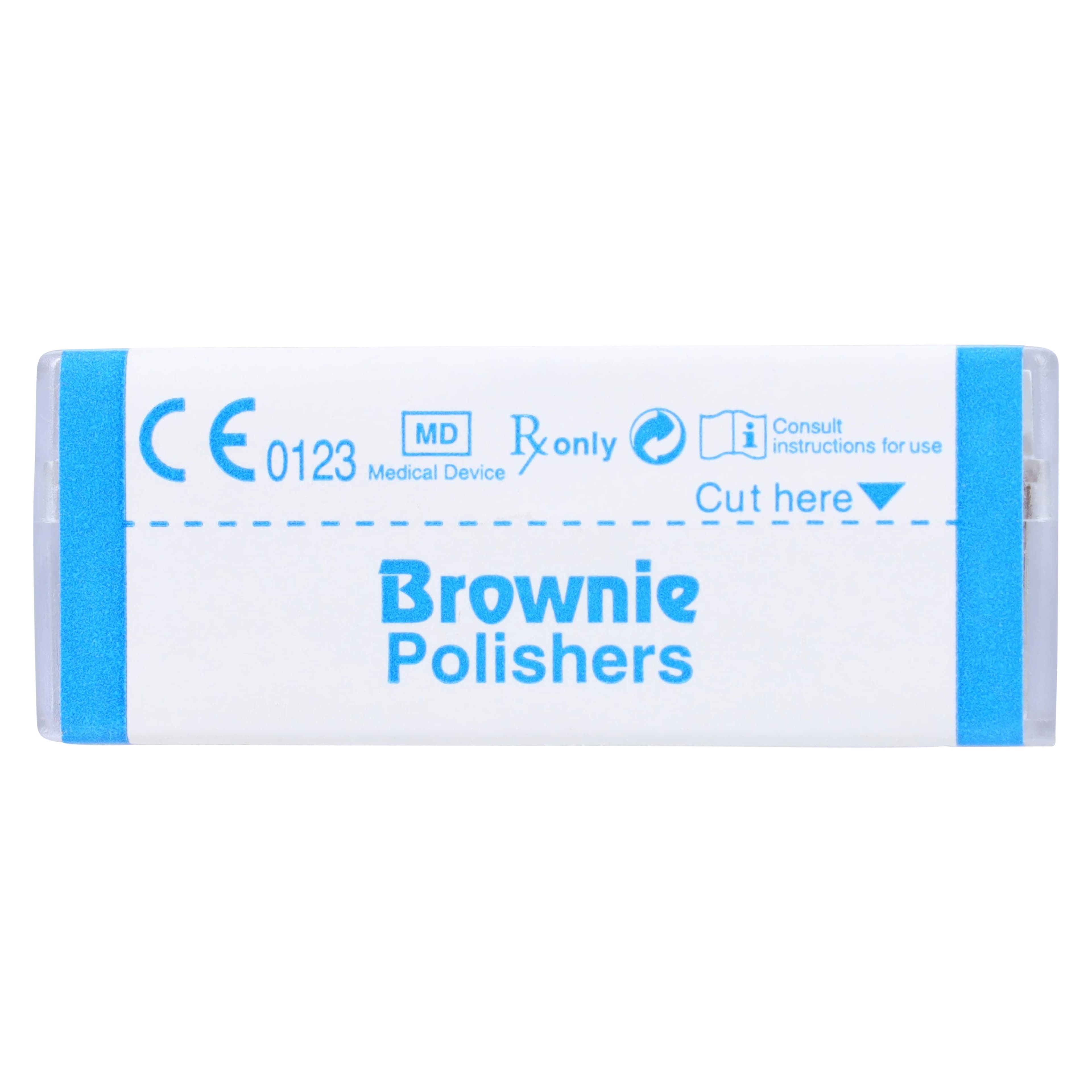 Shofu Brownie Silicone Polishers, HP, Wheel WH6, #120, Brown, 12/Pk, 0273 thumbnail 3