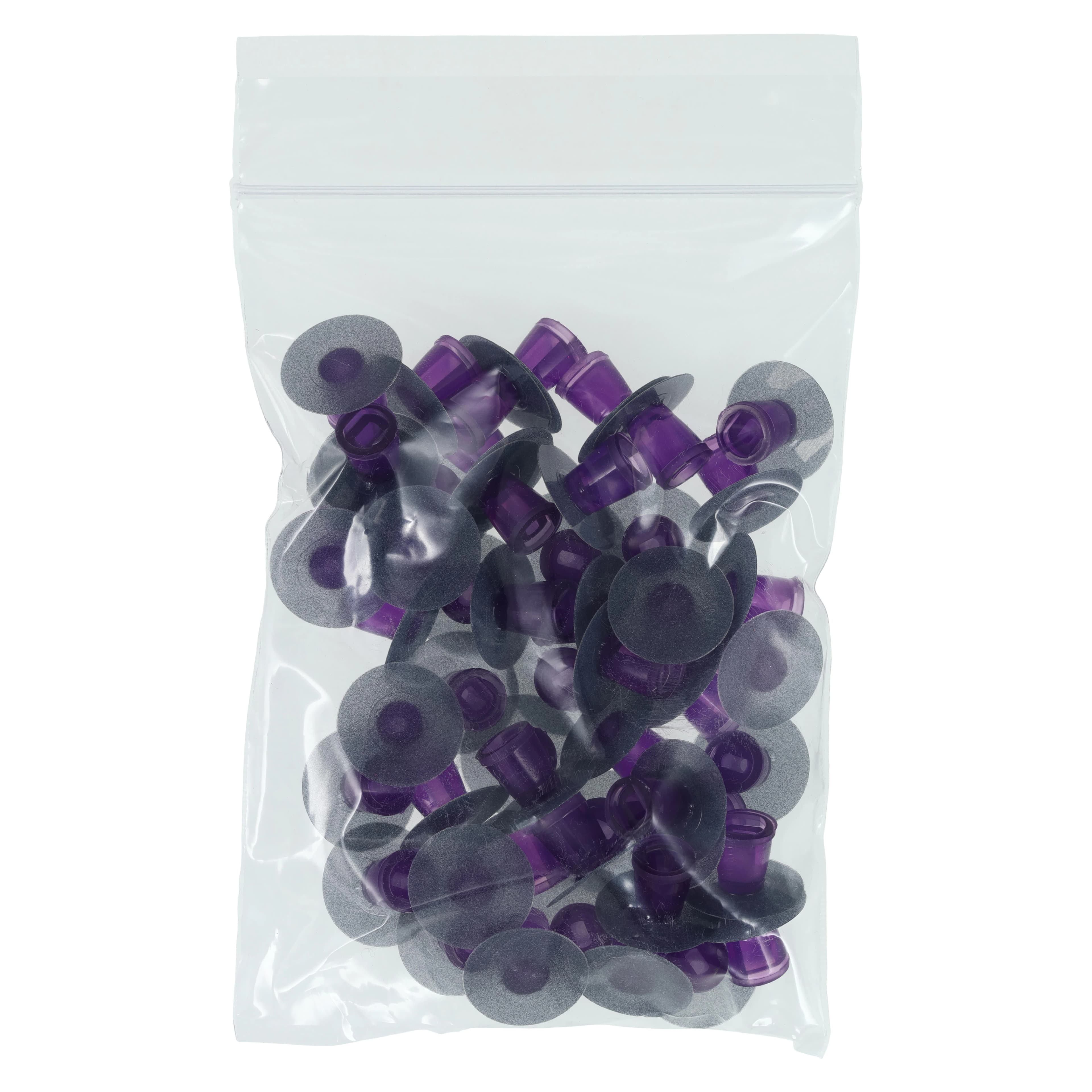 Super-Snap Finishing Discs, Medium (Violet), Safe Side Down, Standard, 50/Pk, L508 thumbnail 4
