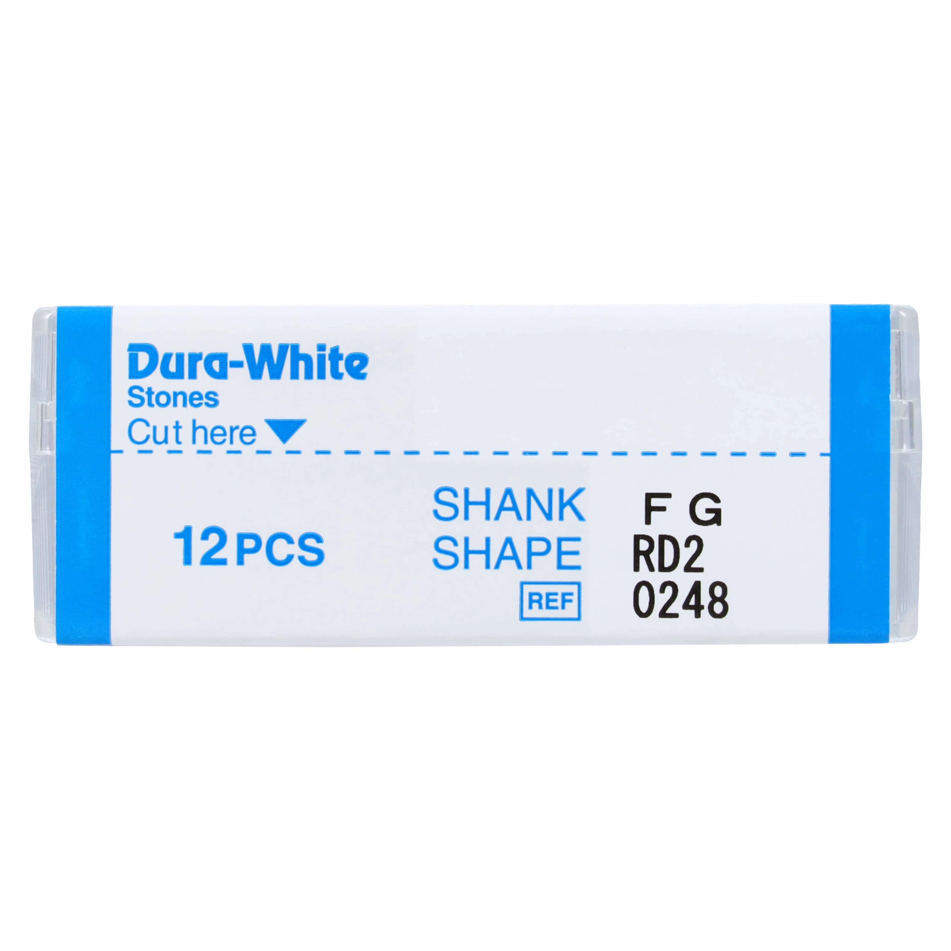 Shofu Dura-White Stones, FG, Round RD2, #024, White, 12/Pk, 0248 thumbnail 4