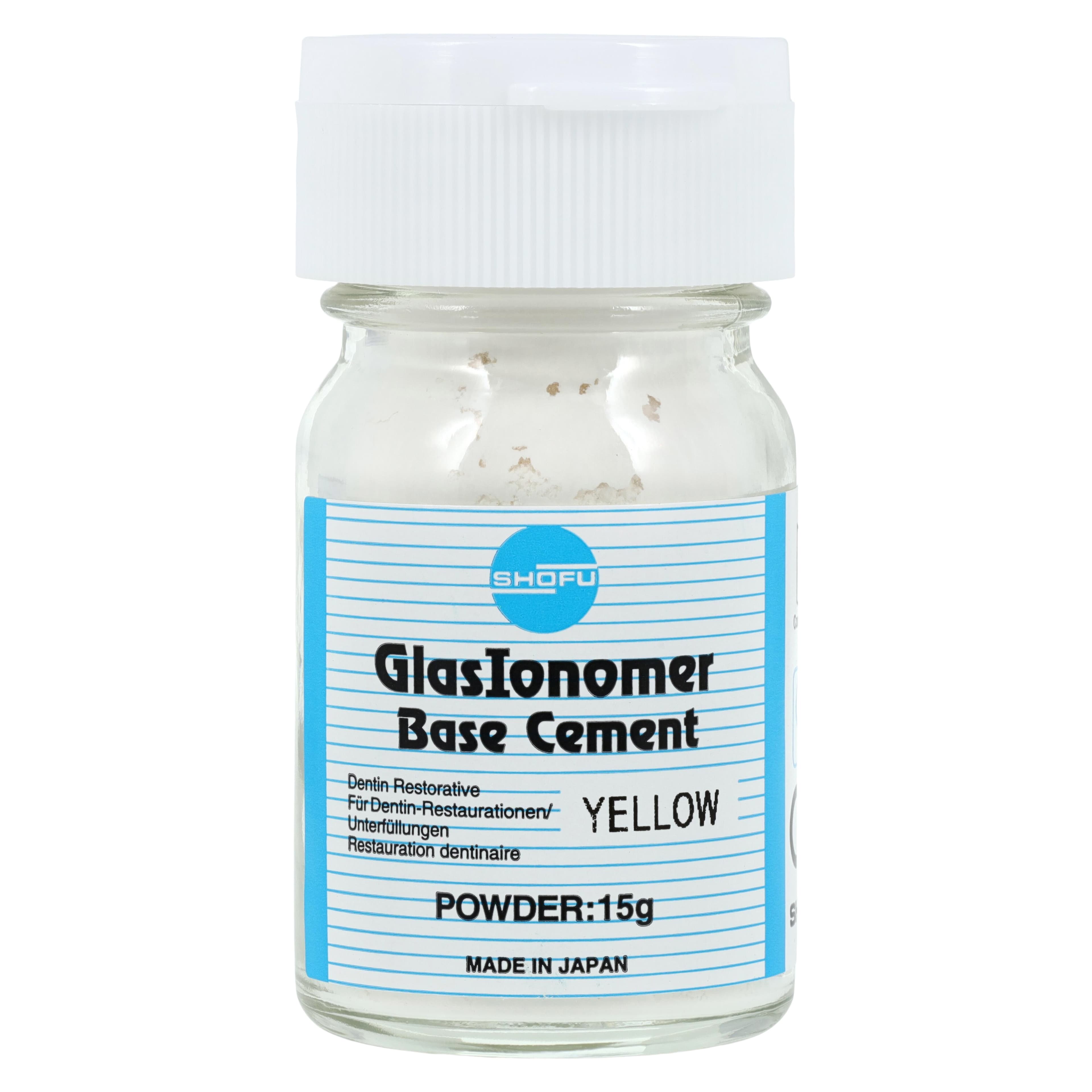GlasIonomer Base Cement, Yellow Powder Refill, 15 g, 1111 thumbnail 3