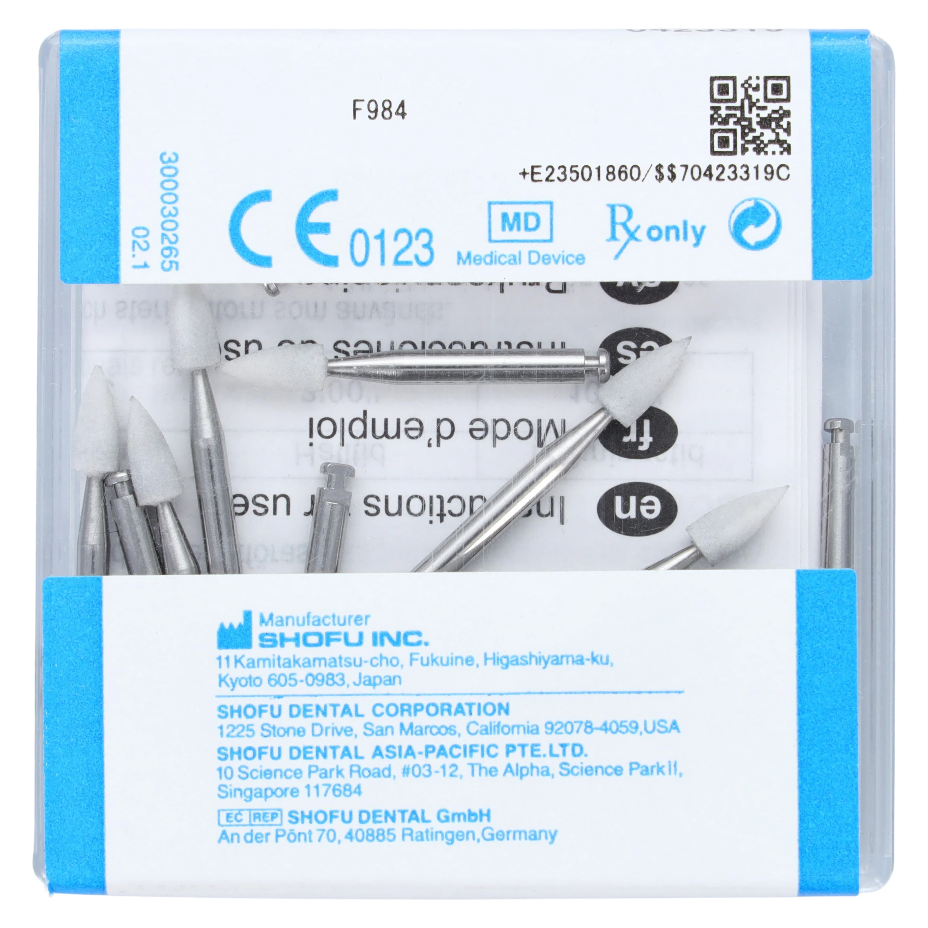 OneGloss Mini-Point CA Refill, Aluminum Oxide One-Step Finisher & Polisher, #030, 12/Pk, 0186 thumbnail 2