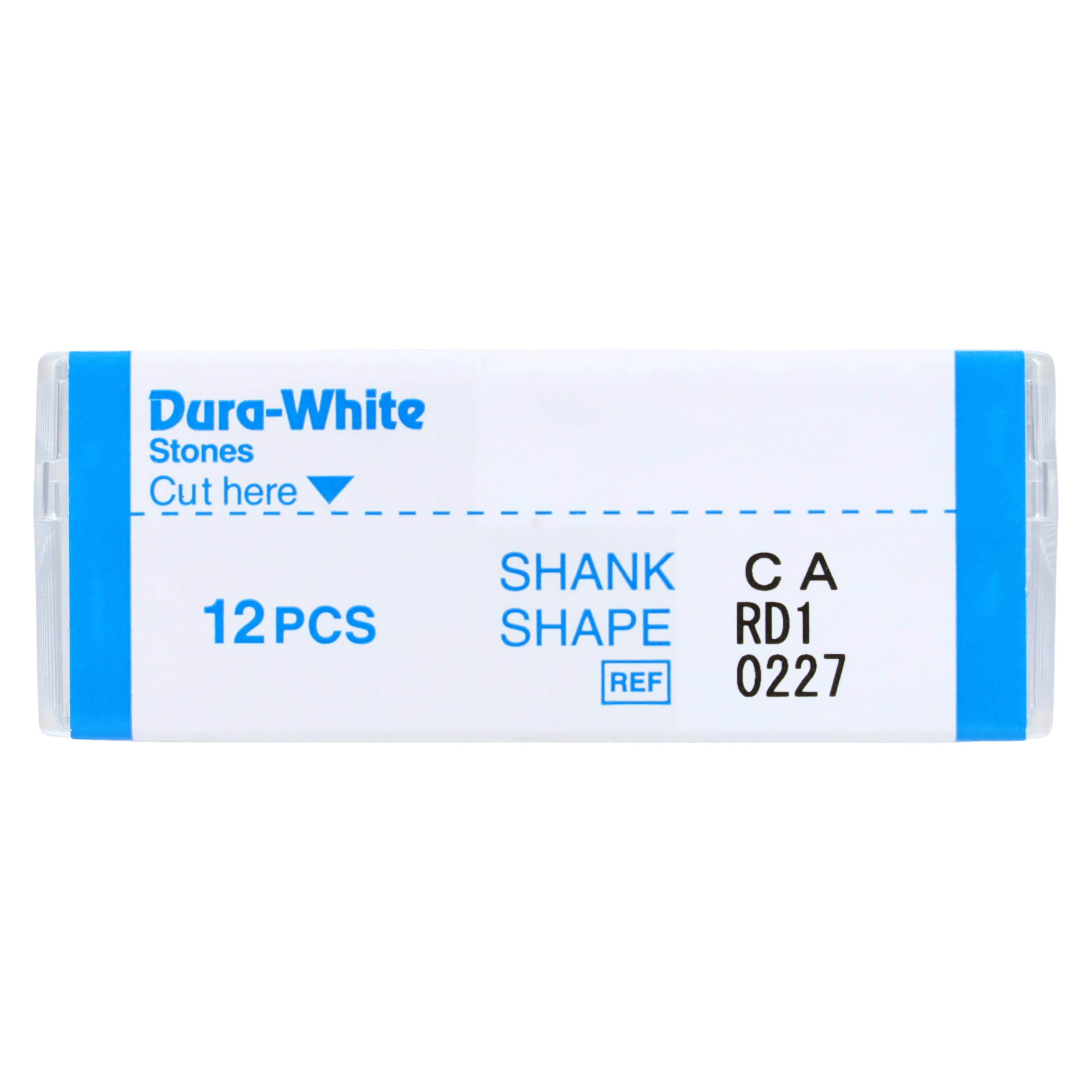 Shofu Dura-White Stones, RD1 Round, CA (Contra Angle) Latch-Type, White, 12/Pk, 0227 thumbnail 4