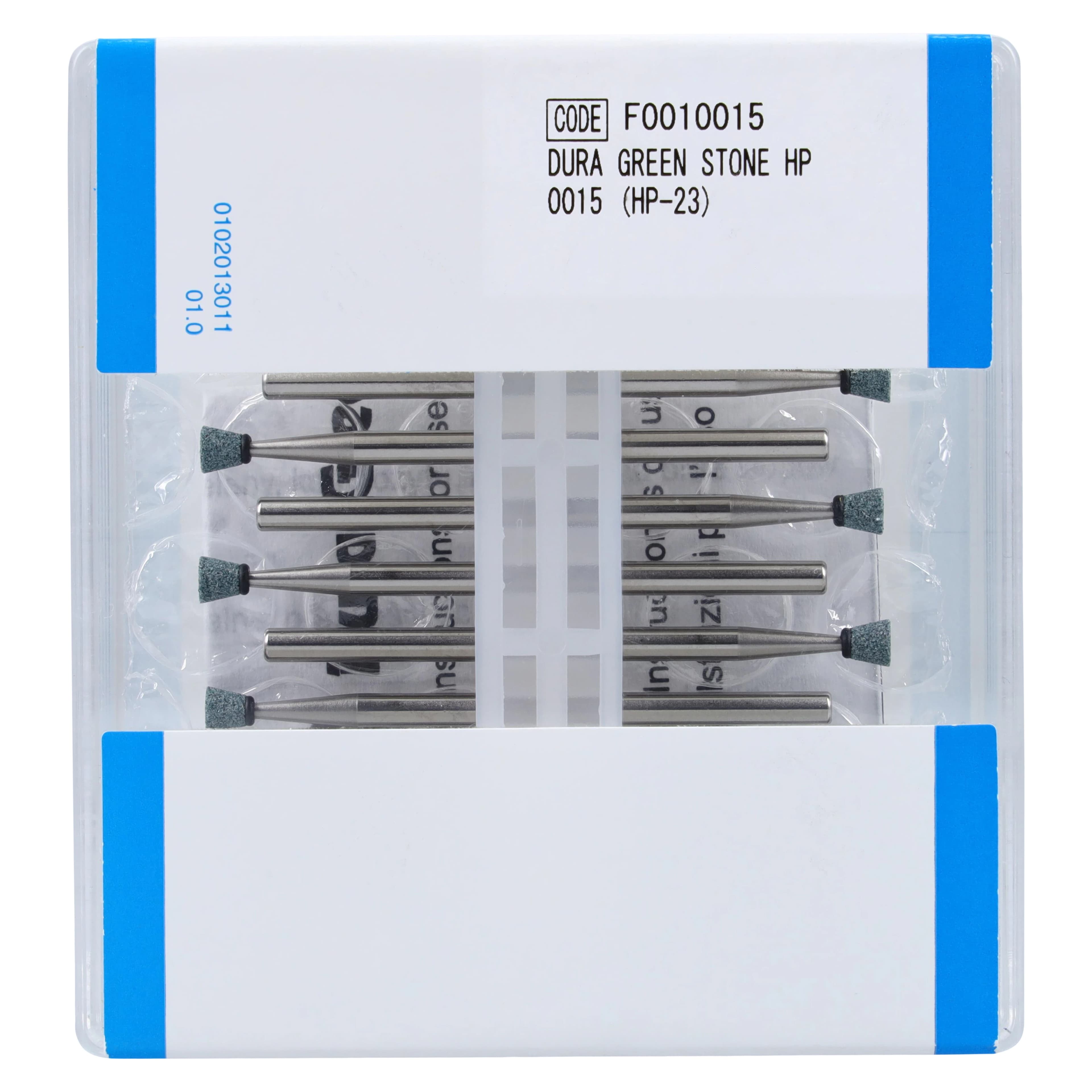 Dura-Green Stones, HP - Inverted Cone, IC2, Silicon Carbide, Green, 12/Pkg, 0015 thumbnail 2