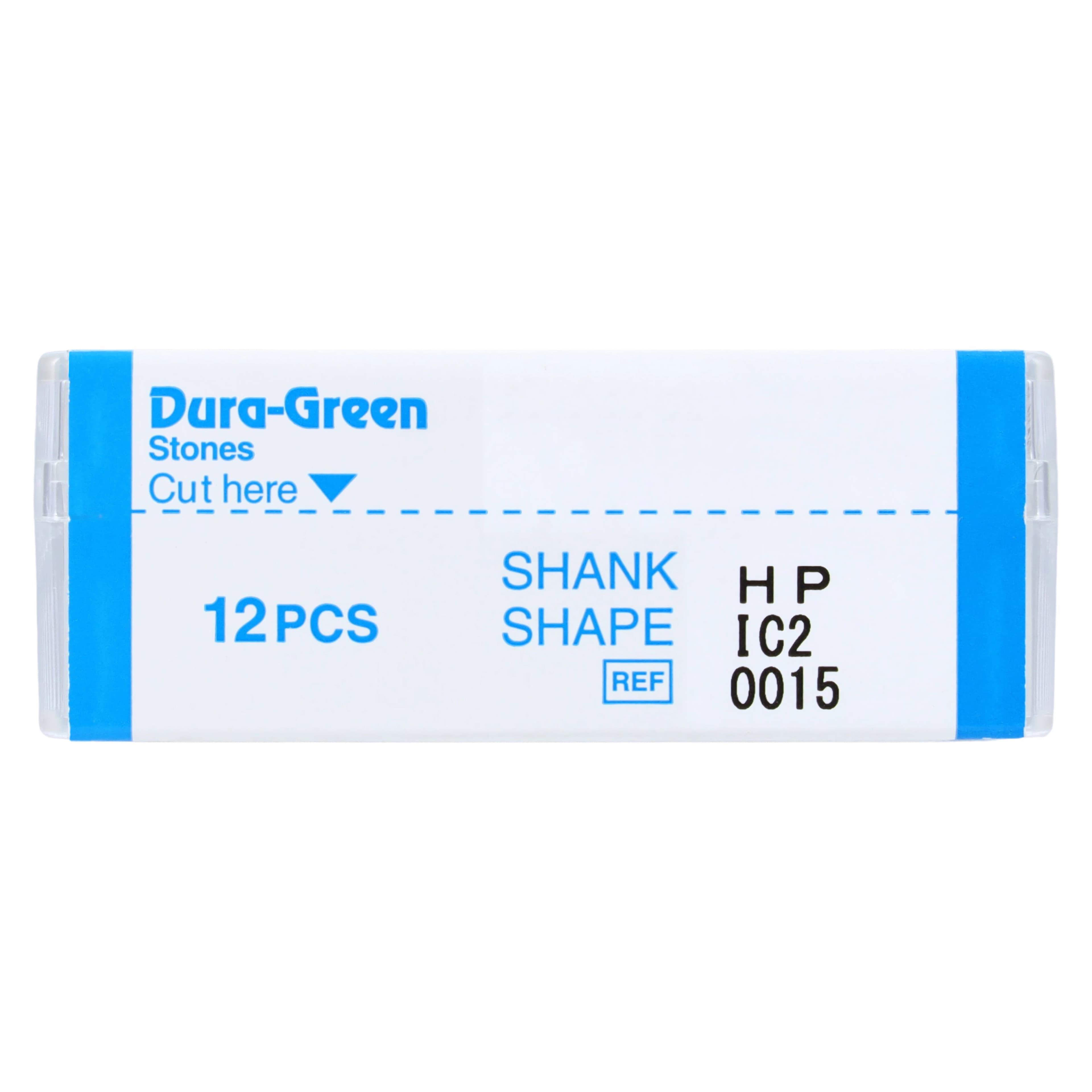 Dura-Green Stones, HP - Inverted Cone, IC2, Silicon Carbide, Green, 12/Pkg, 0015 thumbnail 4