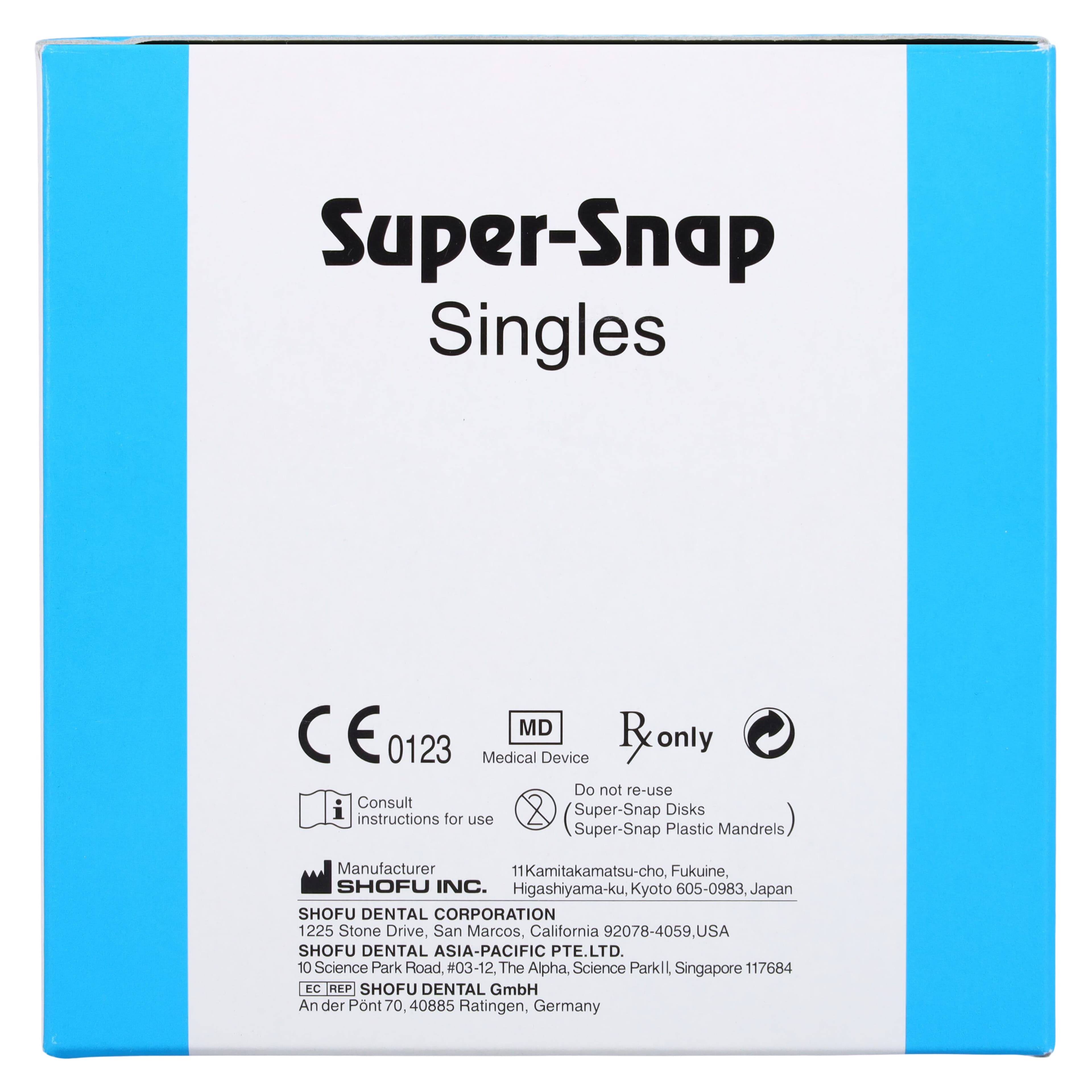 Super-Snap Disposable Singles Finishing & Polishing Disks, CA Mandrel, Mini/Standard, Assorted Grit, 48/Pk, 0501 thumbnail 6