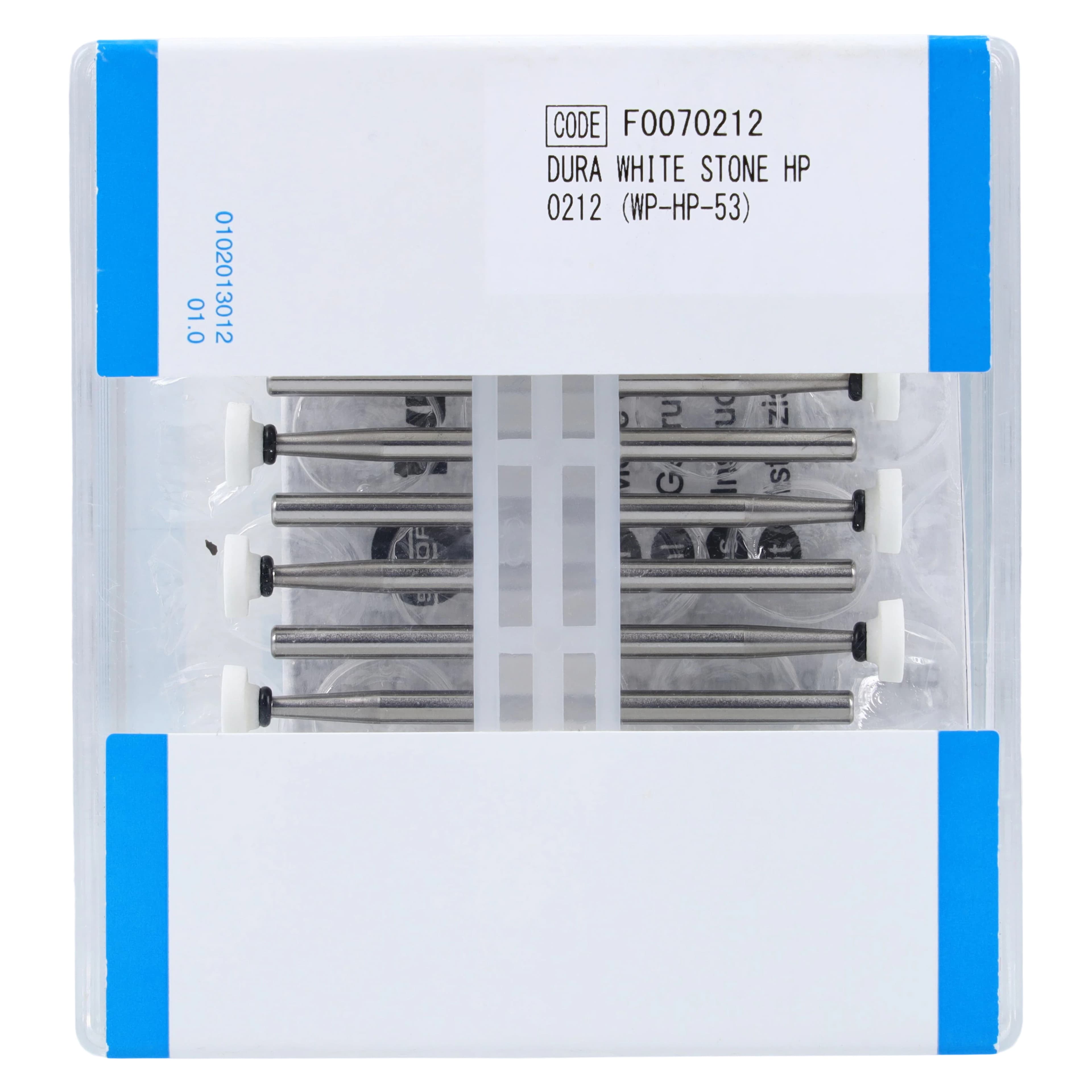 Shofu Dura-White Mounted Finishing Stones, HP (Straight Handpiece), Wheel Shape WH4, White, 12/Pk, 0212 thumbnail 2