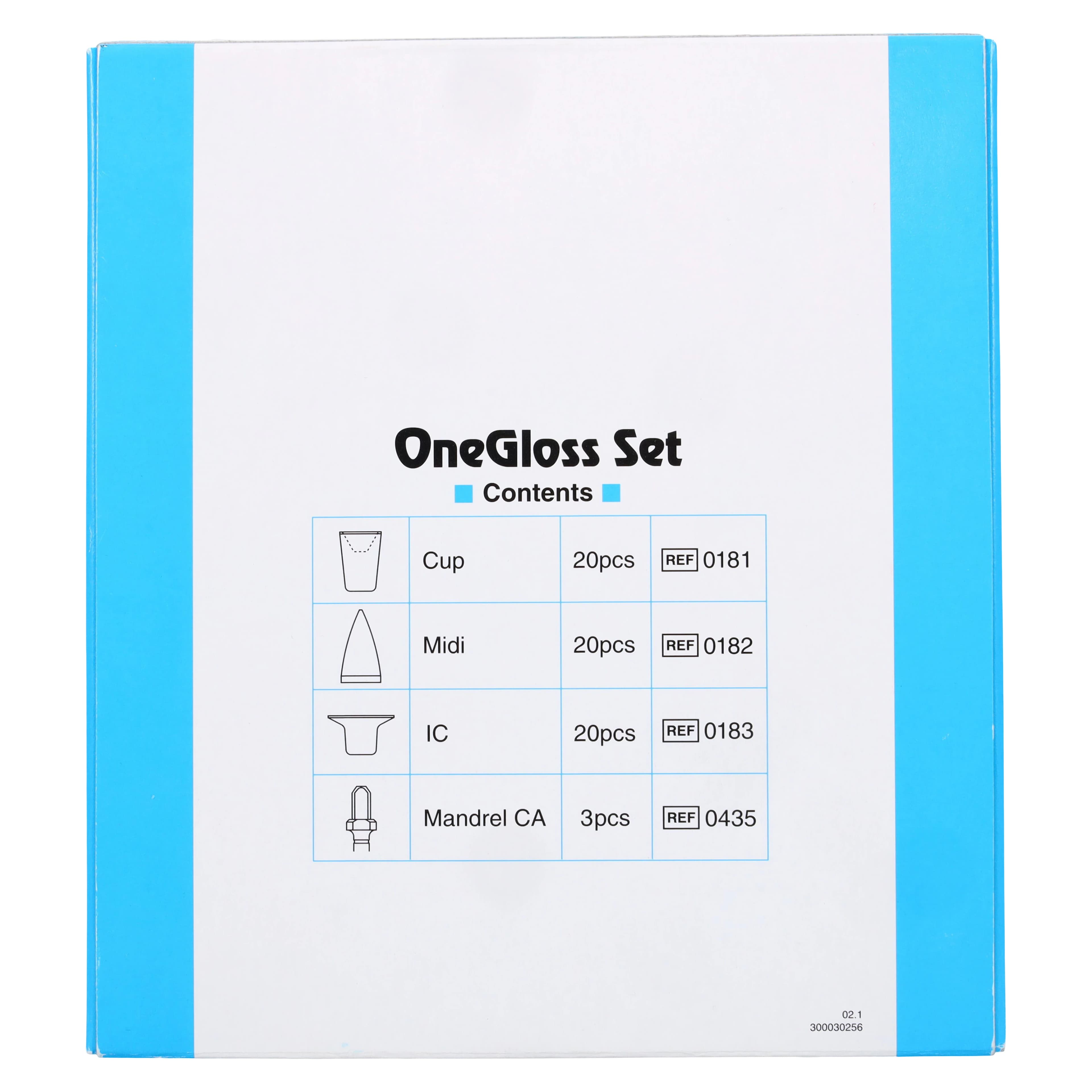 OneGloss Disposable Aluminum Oxide Silicone Composite Finisher & Polisher Set, CA, Assorted, 60/Pk, 0180 thumbnail 5