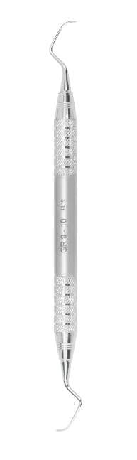 A. Titan Instruments Gracey Curette 9/10, Double-Ended, Short, Life Steel Handle, 440A Stainless Steel, 1 Each - Curette GRACEY 9-10 SHORT Life Steel Handle - Image 1