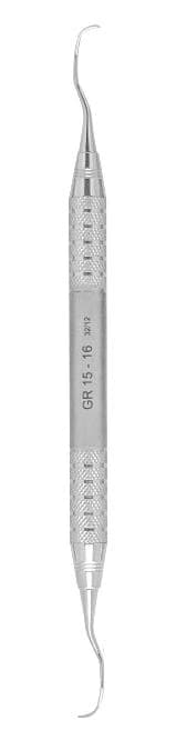 A. Titan Instruments Gracey Curette 15/16, Short, Life Steel Handle, Double-Ended, 1 Each - Curette GRACEY 15-16 SHORT Life Steel Handle - Image 1