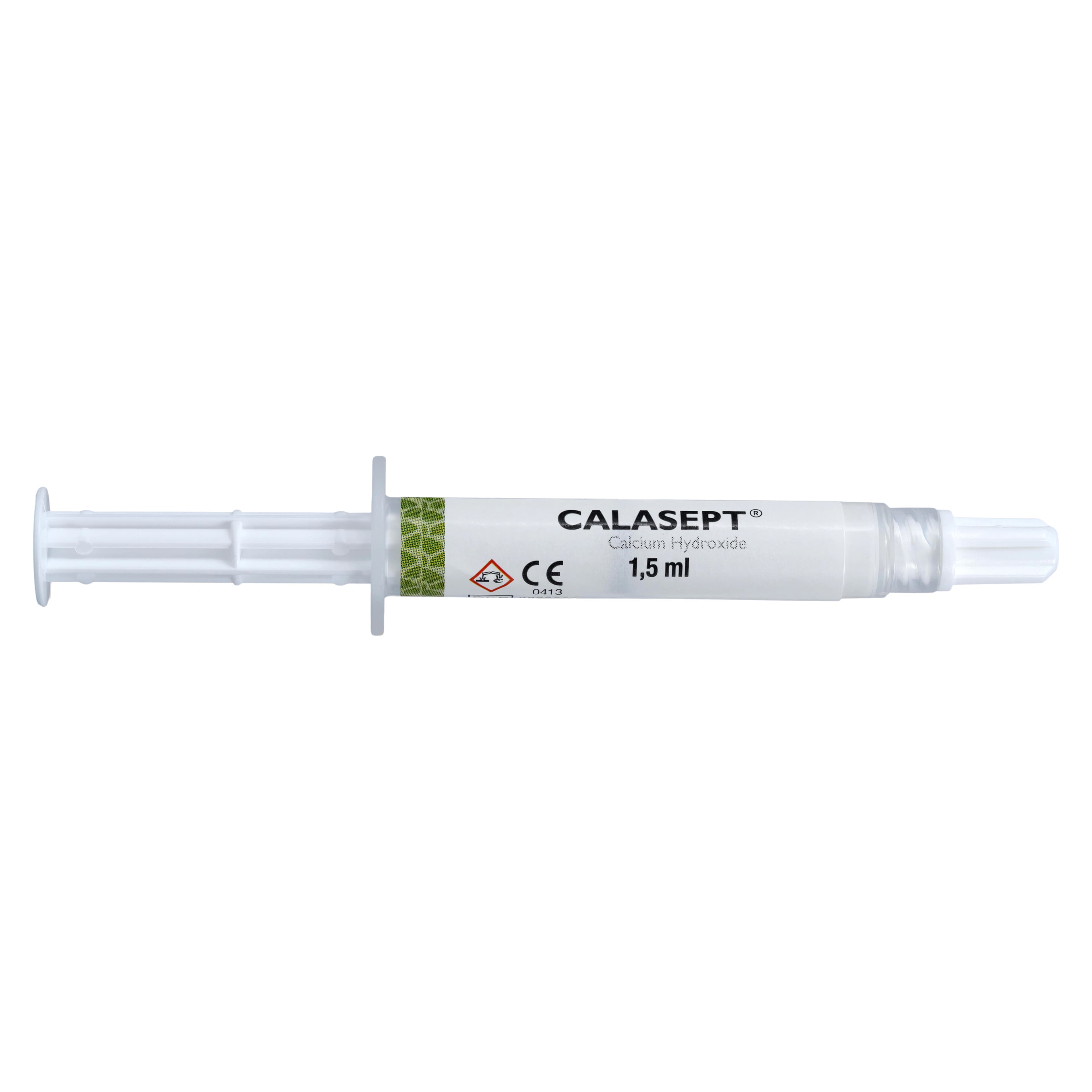 Directa Dental Calasept Calcium Hydroxide Large Kit 4U, 4 x 1.5 mL Syringes + 20 Paste Needles, 1230100 thumbnail 3