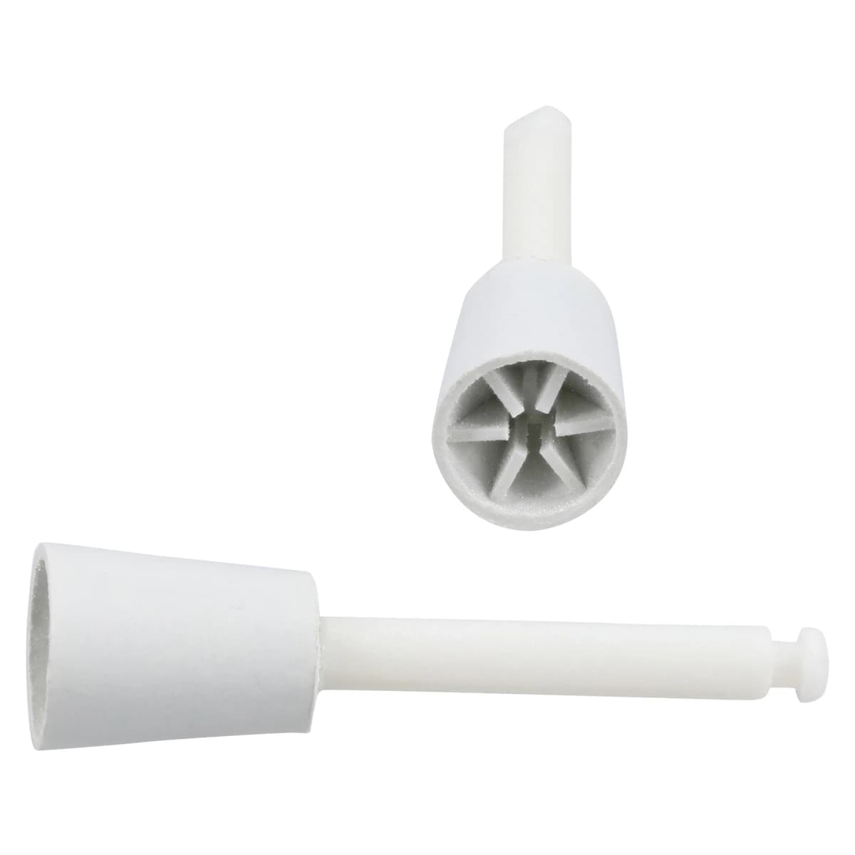 Crescent Prophy Cups, Right Angle #2, Latch Type, Webbed, White, 144/Pkg, C200030 - Crescent® Prophy Cups – RA, Latch Type, Webbed, White, 144/Pkg - Crescent® Prophy Cups – RA, Latch Type, Webbed, White, 144/Pkg - Image 1