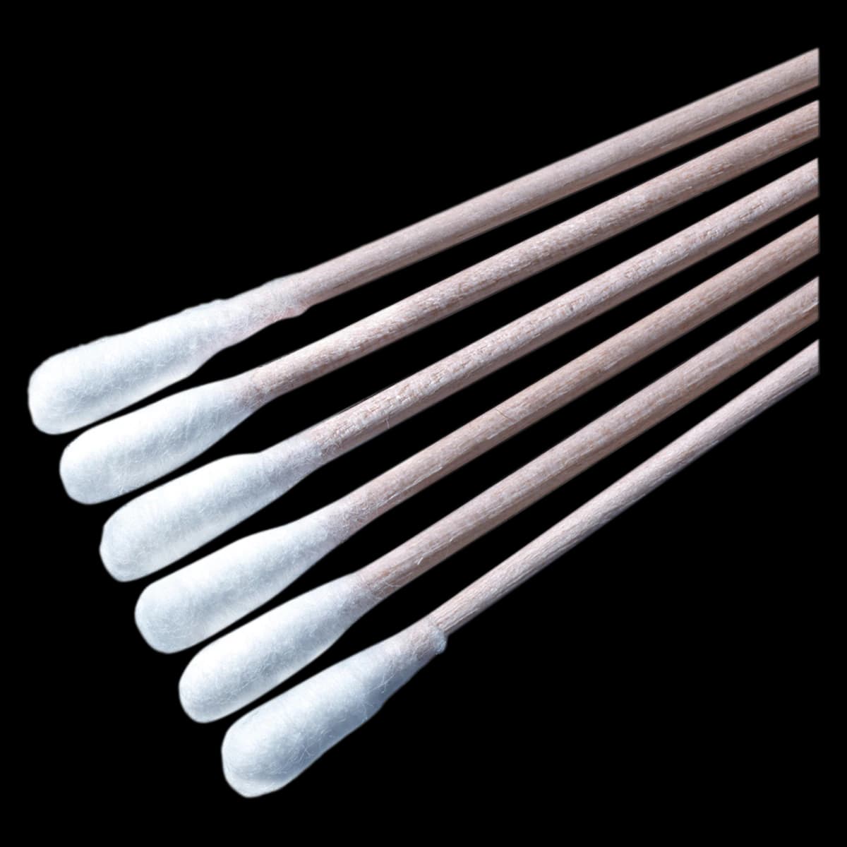 Crosstex Premium Cotton Tip Applicators, 3", Non-Sterile, Wood Handle, 1000/Box, H3C - Crosstex Cotton Tip Applicator 3" H3C - Image 1