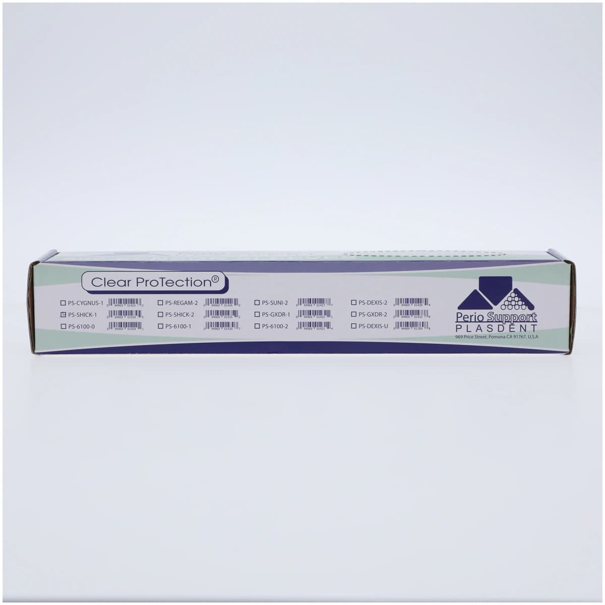 Plasdent Digital Sensor Sleeves for Schick Size 1, Clear Plastic, Tear-Resistant, 9.5", 500/Box, PS-SHICK-1 thumbnail 3