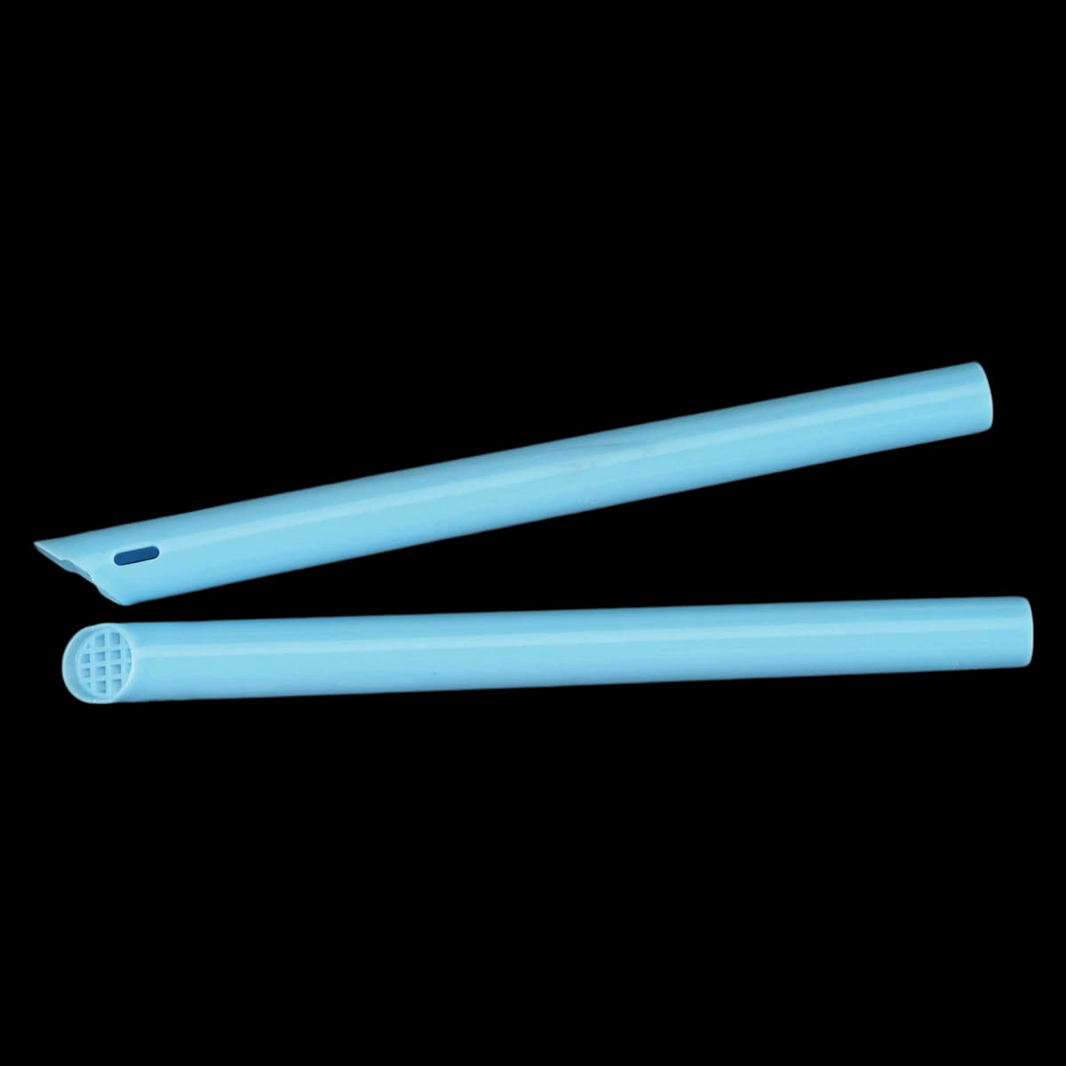 Plasdent Screen-Vent Oral Evacuator HVE Tip, Blue, 6" Long, 100/Bag, 8058 - Plasdent - Screen-Vent Oral Evacuator Blue, 100Pcs/Bag, 8058 - Image 1