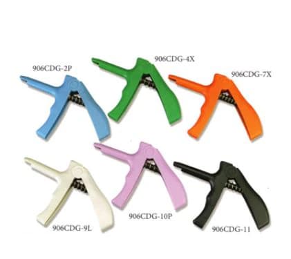 AcuPush Carpules Dispenser Gun, Orange Yellow, 906CDG-7X - AcuPush Unidose Dispenser Gun - Orange Yellow. The small, form-fitting Capsule - Image 1