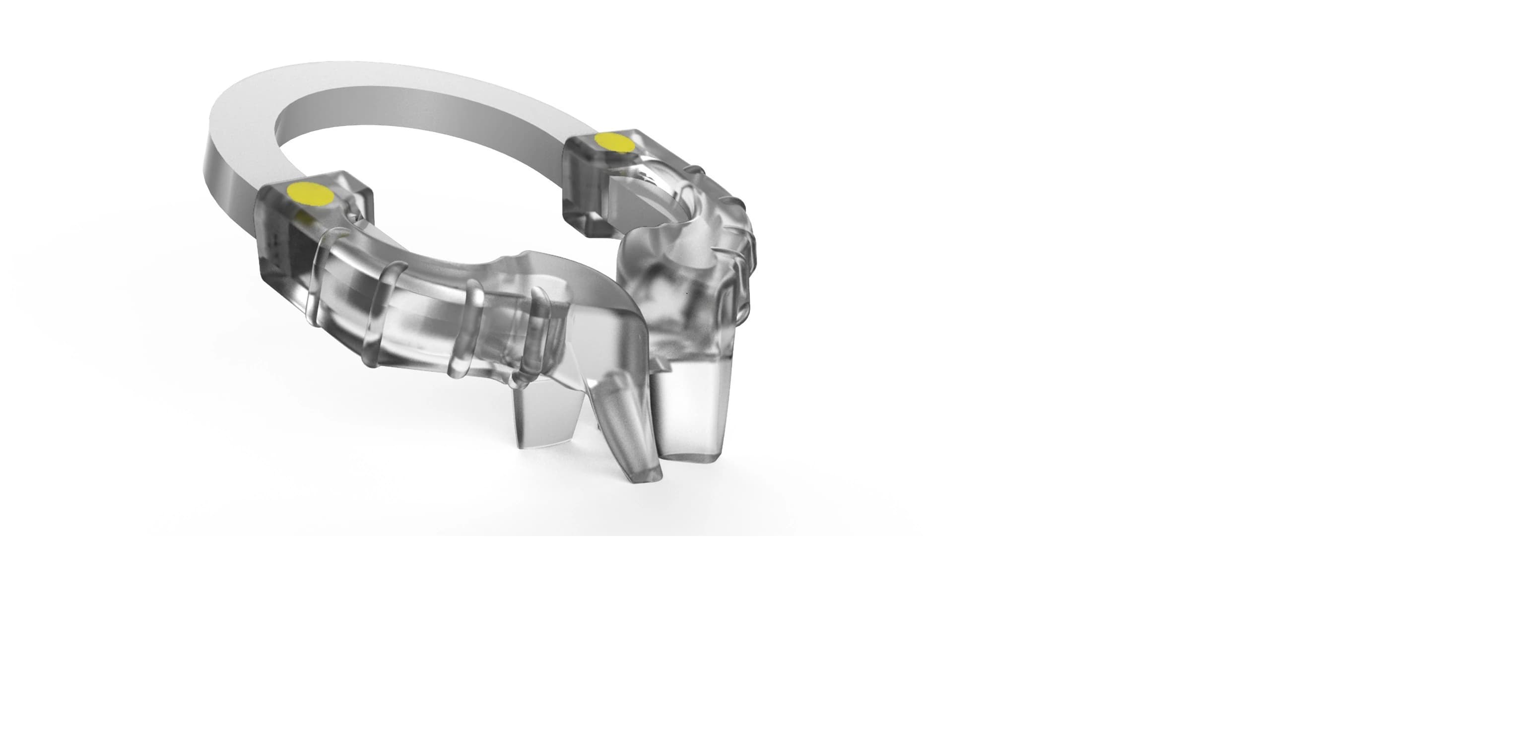 iMatrix Clear Sectional Matrix System Ring Refill, 1 Yellow Narrow & 1 Green Standard, 411203 thumbnail 2