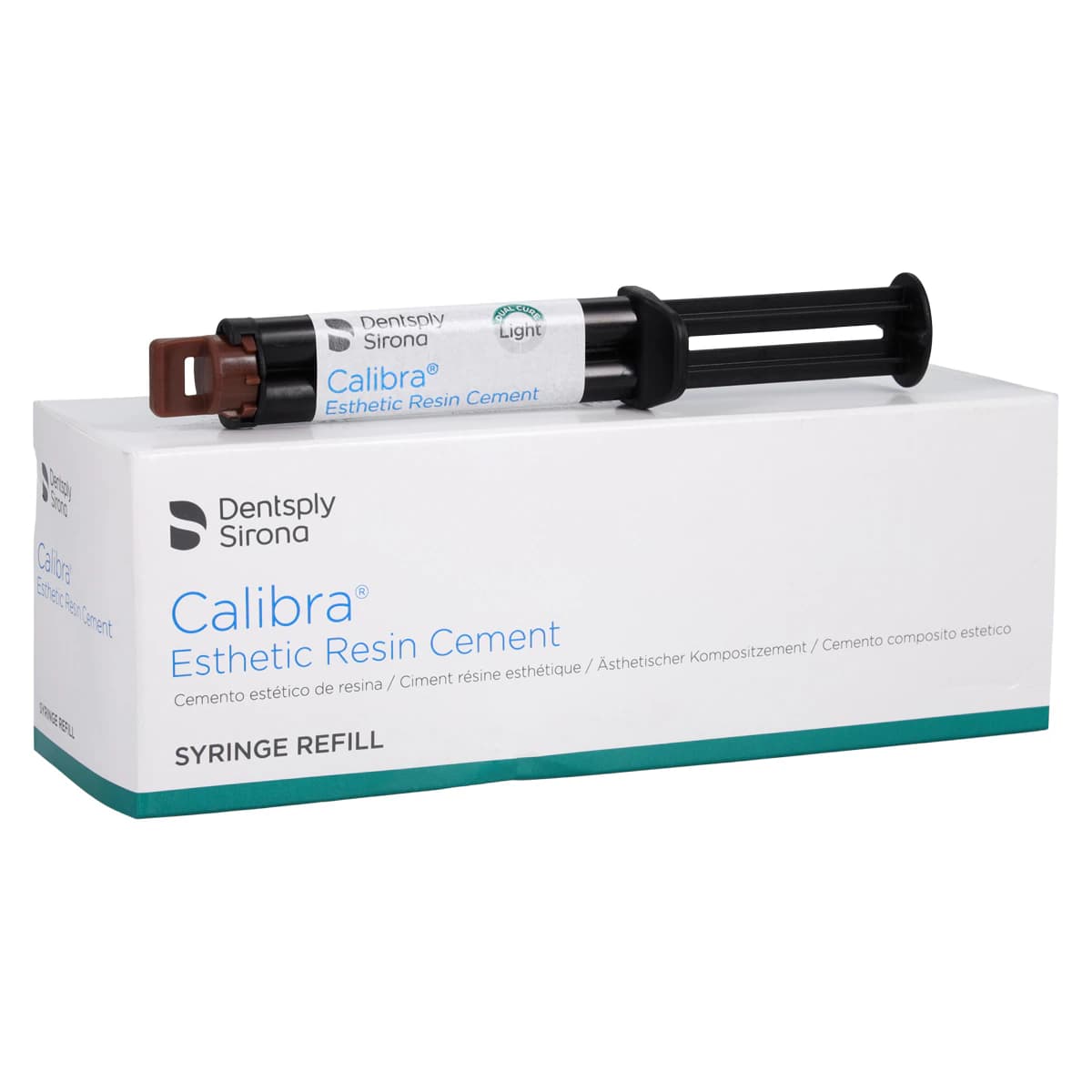 Calibra Esthetic Resin Cement, Automix Refill, 4.5 g, Light, Dual Cure, 607081 - Calibra Esthetic Resin Cement, Refill, 4.5 g, Misc., Automix, 607081 - Image 1