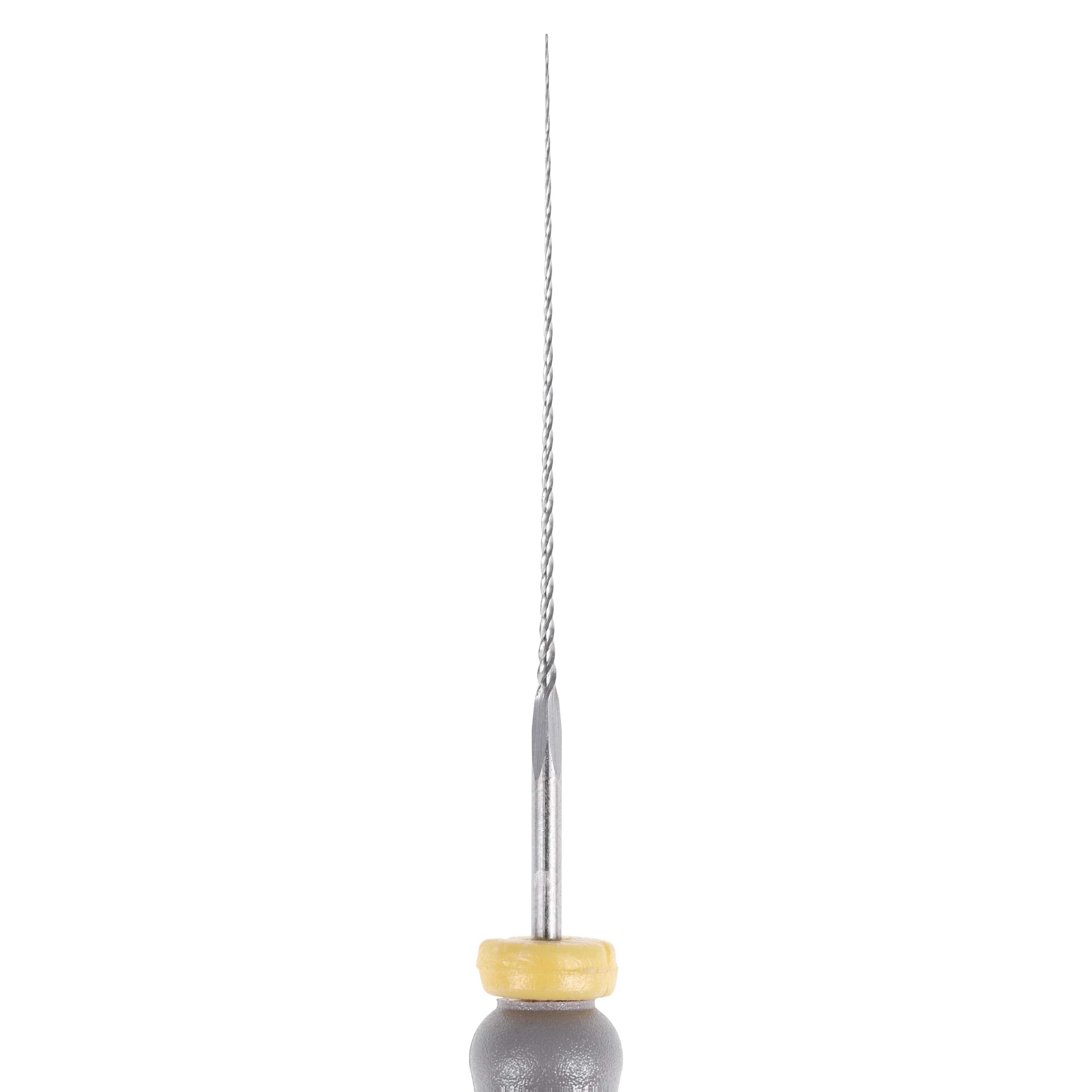 Maillefer Stainless Steel C-Files, Size #08, 25 mm, Gray, 6/Pack, 670995 thumbnail 2