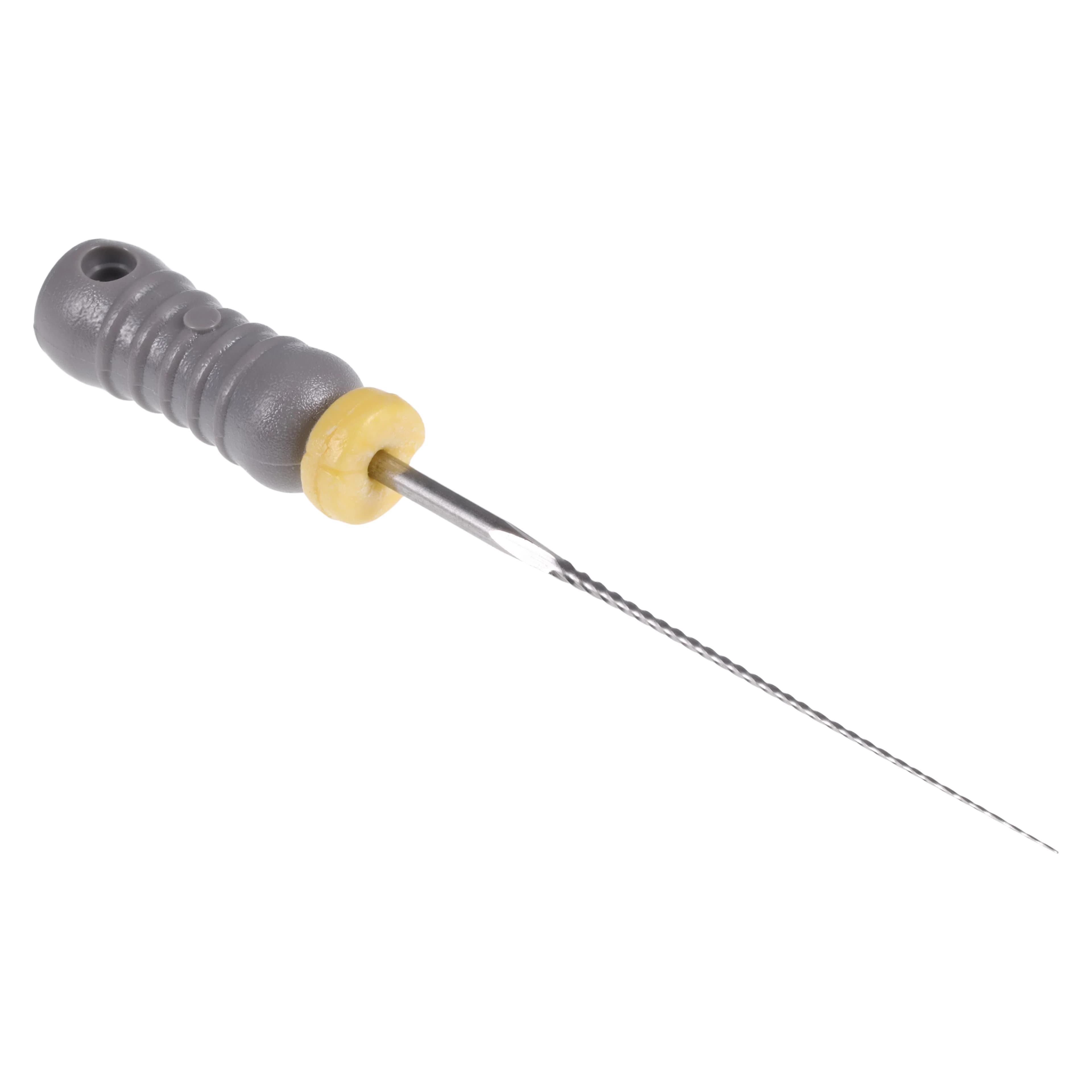 Maillefer Stainless Steel C-Files, Size #08, 25 mm, Gray, 6/Pack, 670995 thumbnail 3