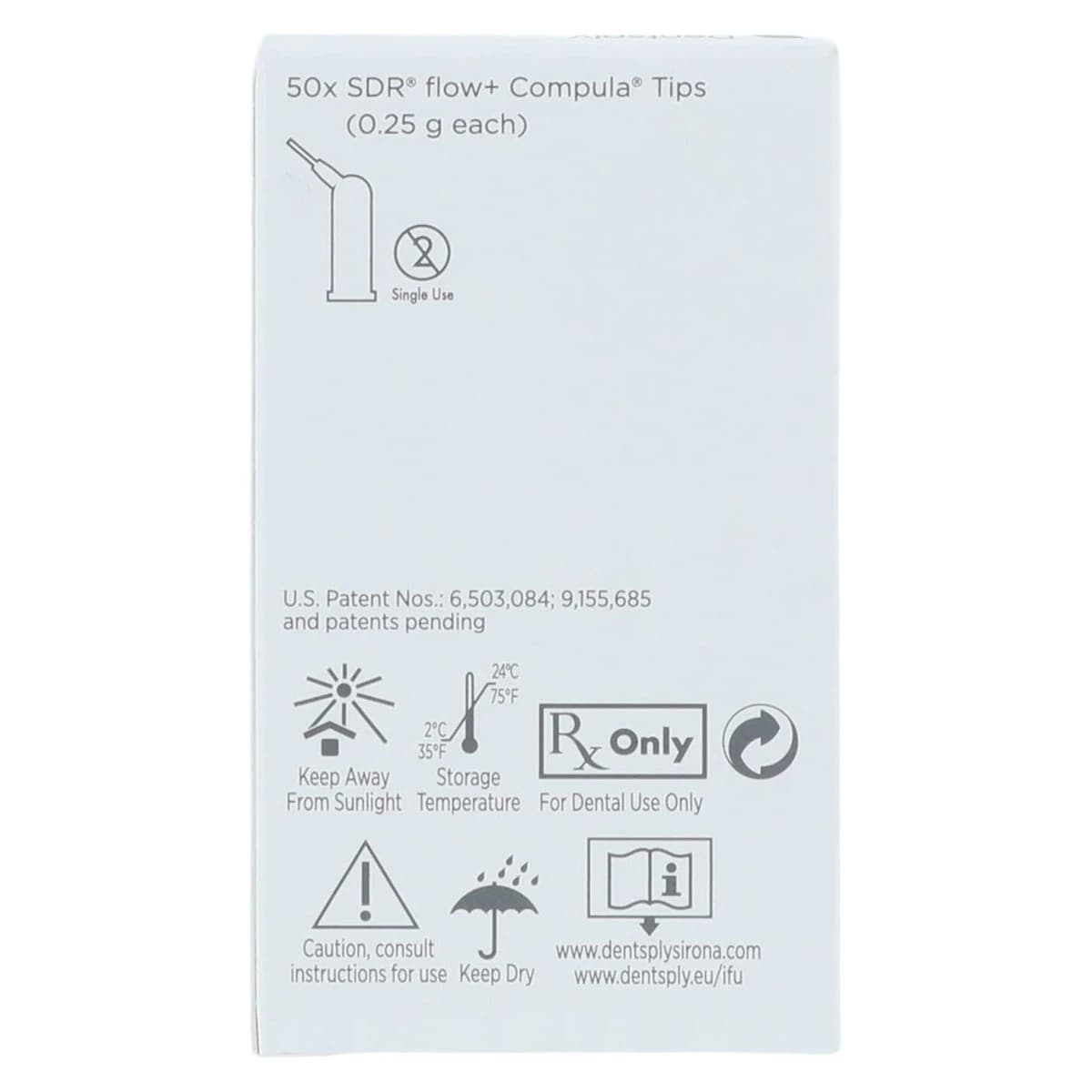 SureFil SDR Flow+ Bulk Fill Flowable Composite, Shade A2, 0.25 g Compula Tips Refill, 15/Pk, 61C107 thumbnail 6