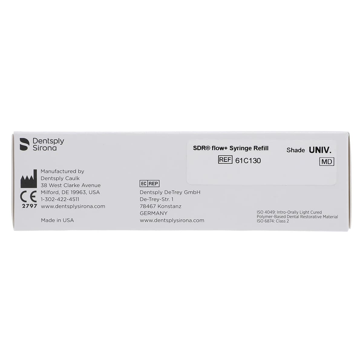 SureFil SDR Flow+ Bulk Fill Flowable Composite Syringe Refill, Universal Shade, 1 g Syringe, 2 Syringes + 15 Tips, 61C130 thumbnail 8