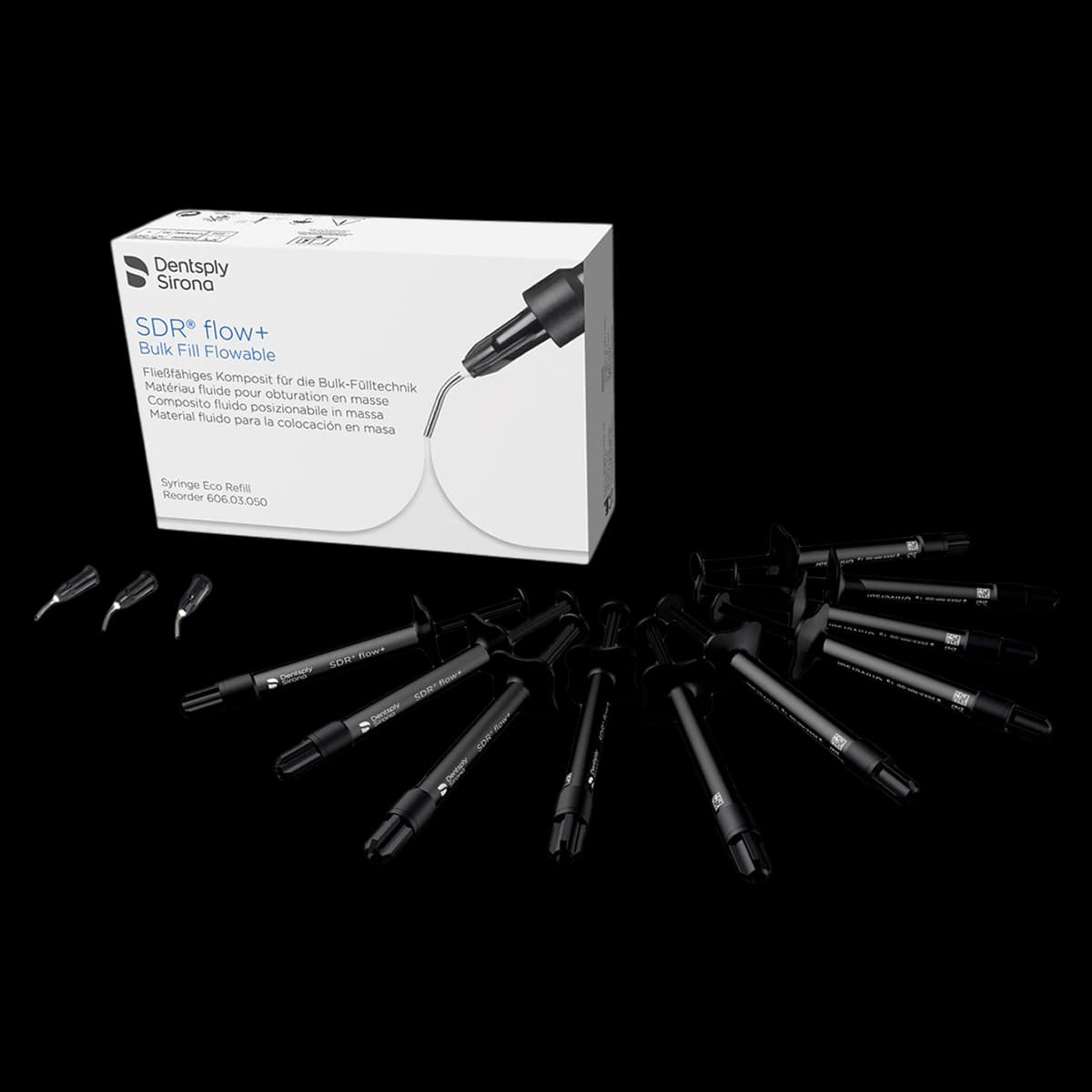 SureFil SDR Flow+ Bulk Fill Flowable Composite Syringe Refill, Universal Shade, 1 g Syringe, 2 Syringes + 15 Tips, 61C130 thumbnail 3