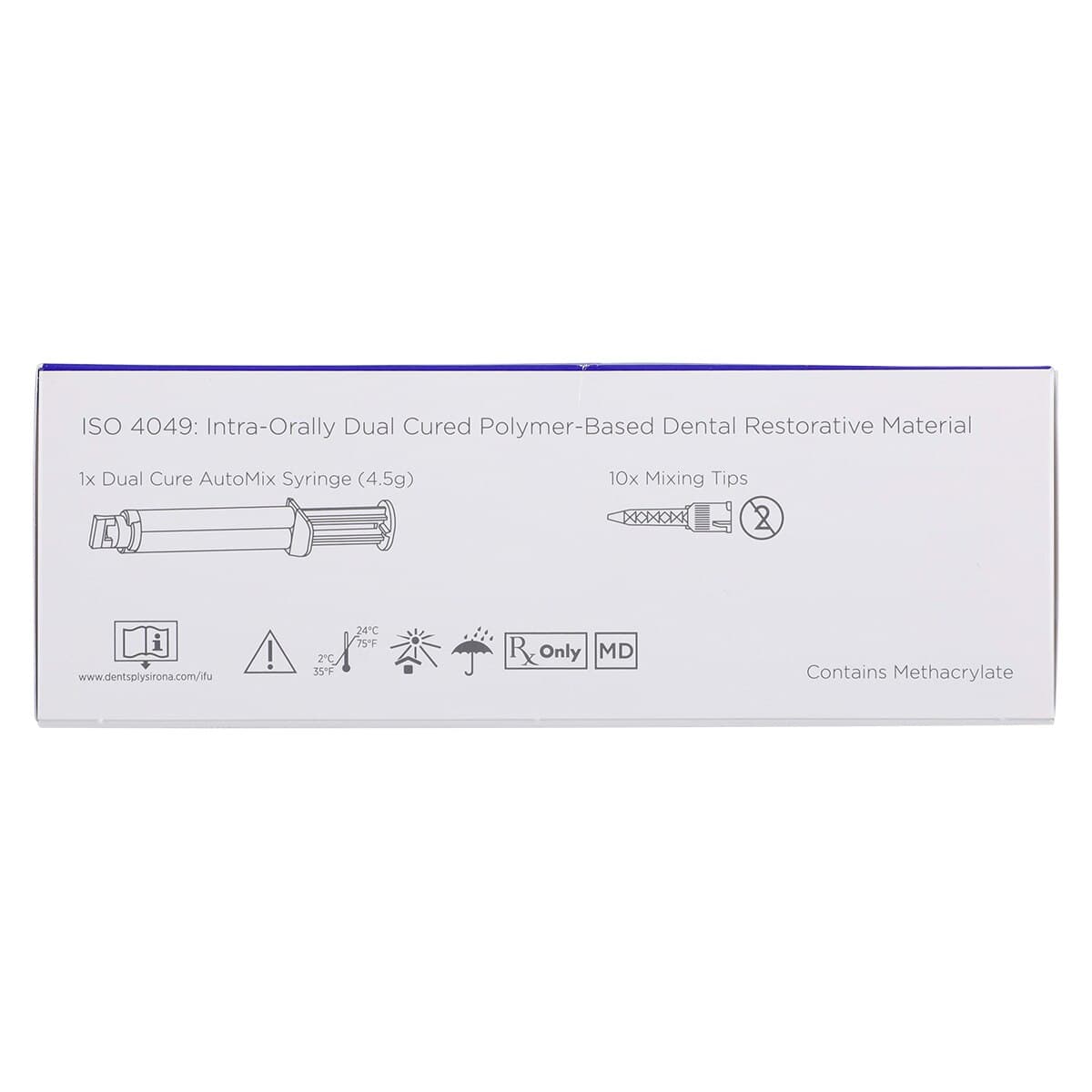 Calibra Ceram Dual-Cure Automix Adhesive Resin Cement Syringe Refill, Light Shade, 4.5 g, 1 Syringe + 10 Mixing Tips, 607191 thumbnail 6