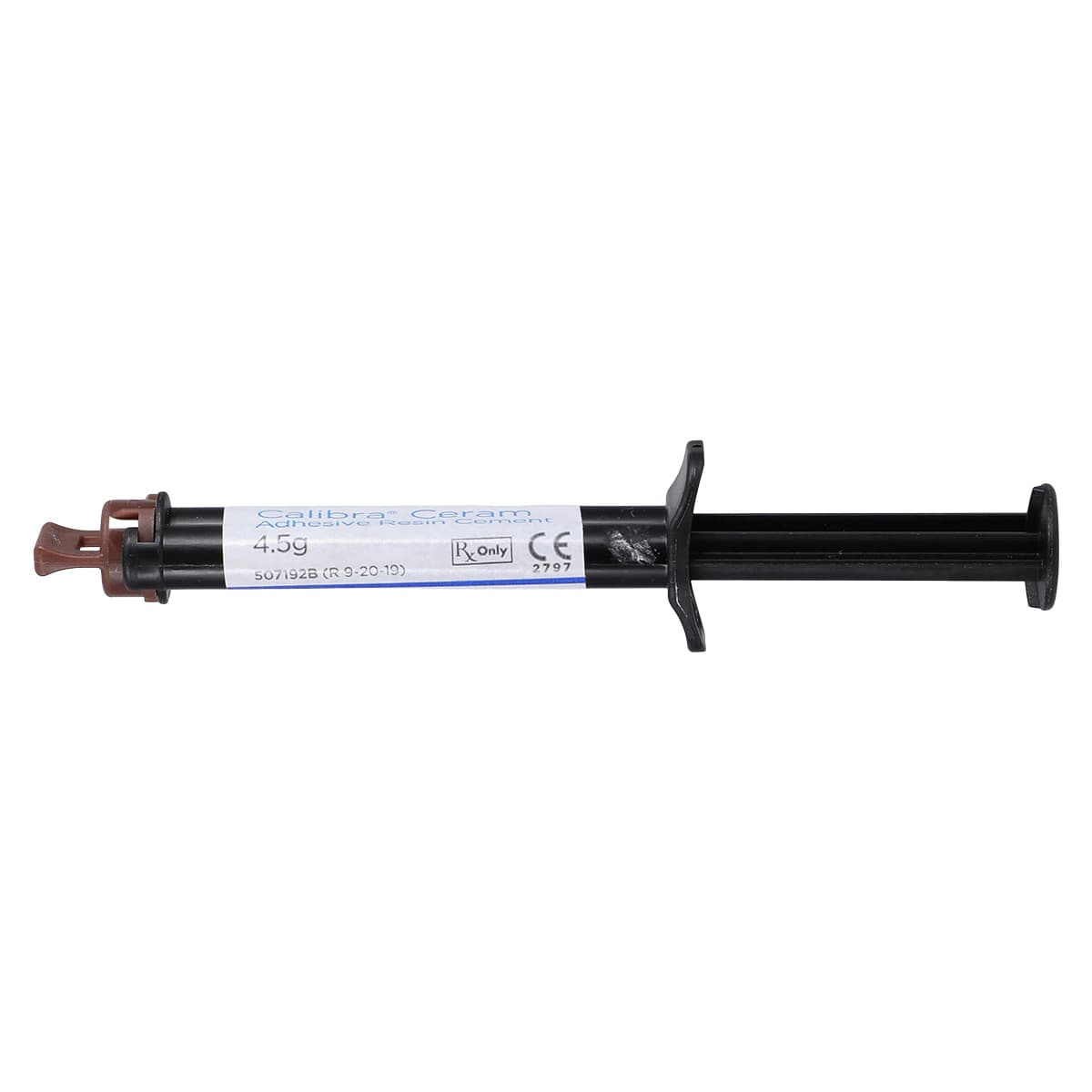 Calibra Ceram Dual-Cure Automix Adhesive Resin Cement Syringe Refill, Medium, 4.5 g, 1 Syringe + 10 Mixing Tips, 607192 thumbnail 4