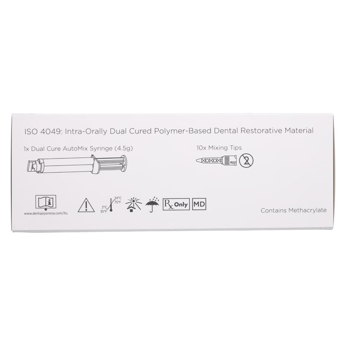 Calibra Ceram Dual-Cure Automix Adhesive Resin Cement, Opaque, 4.5 g Syringe Refill, 607195 thumbnail 7