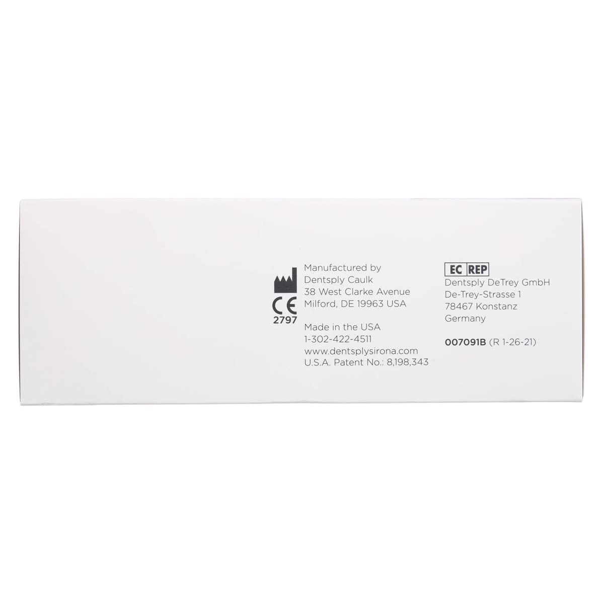 Calibra Ceram Dual-Cure Automix Adhesive Resin Cement, Opaque, 4.5 g Syringe Refill, 607195 thumbnail 8