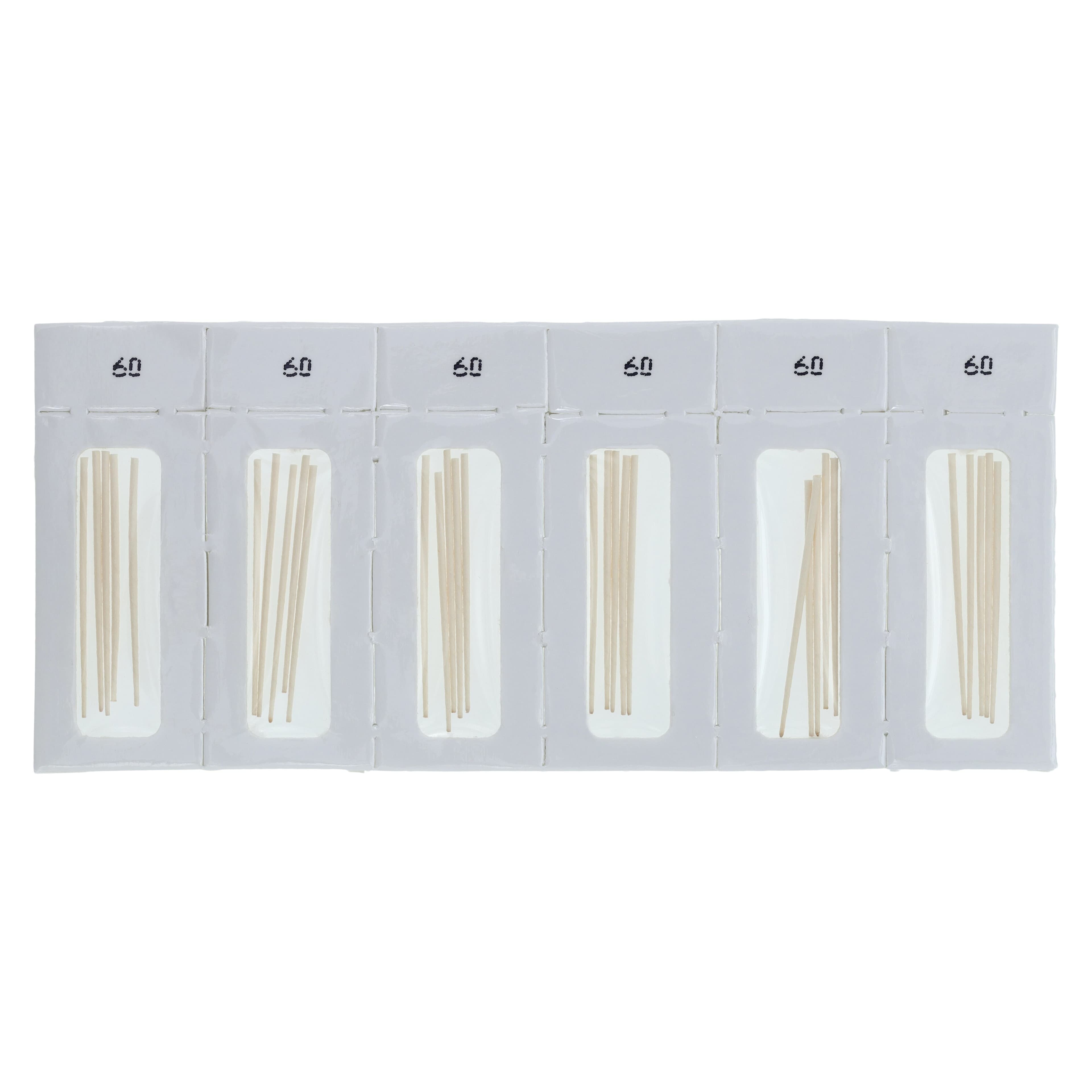 Dentsply Maillefer Absorbent Paper Points, #60, 0.02 Taper, Sterile, Cell Pack, 180/Pk, 670181 thumbnail 2