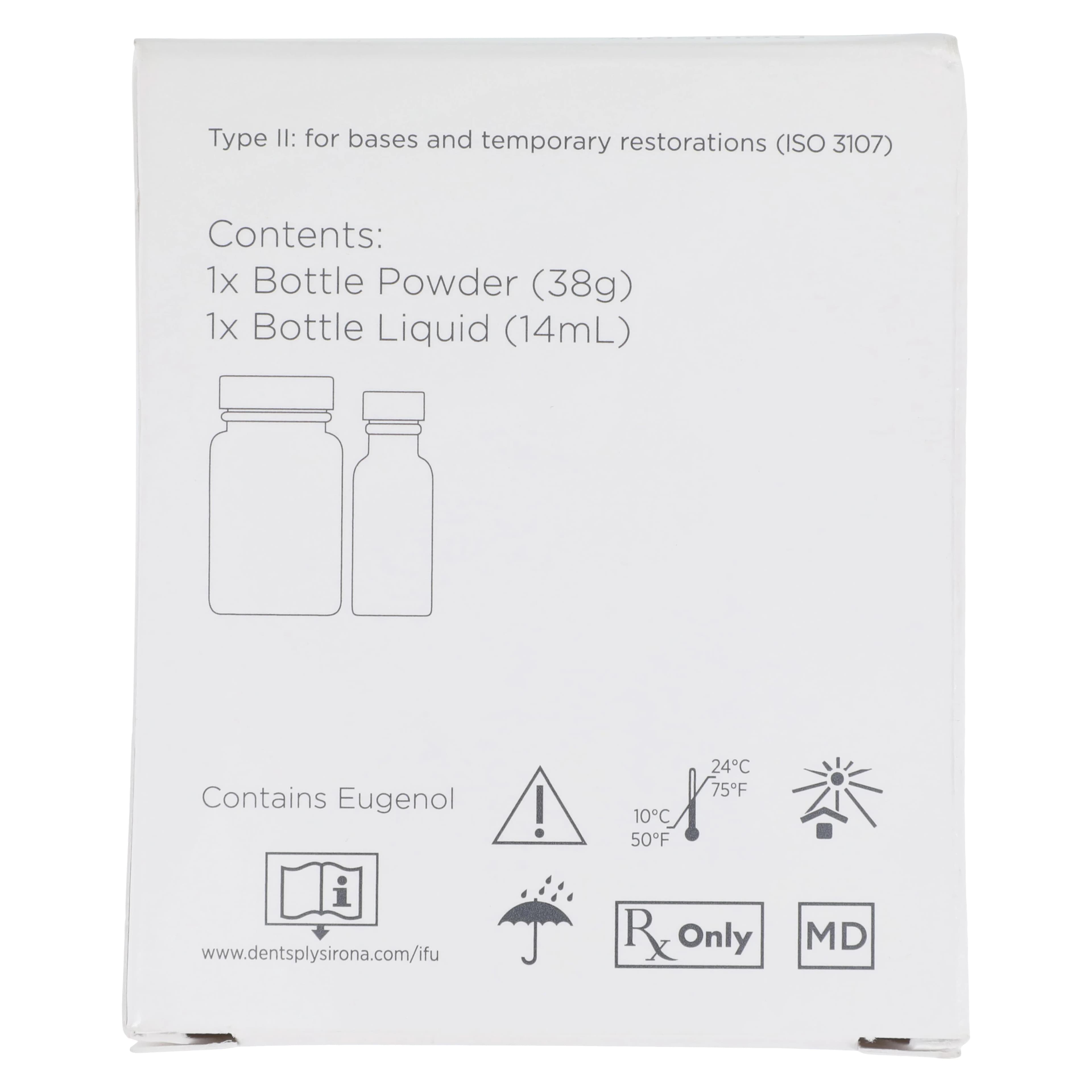 Dentsply IRM Intermediate Restorative Material, Complete Package, Ivory, 38 g Powder + 14 mL Liquid, 610007, 1/Pk thumbnail 8